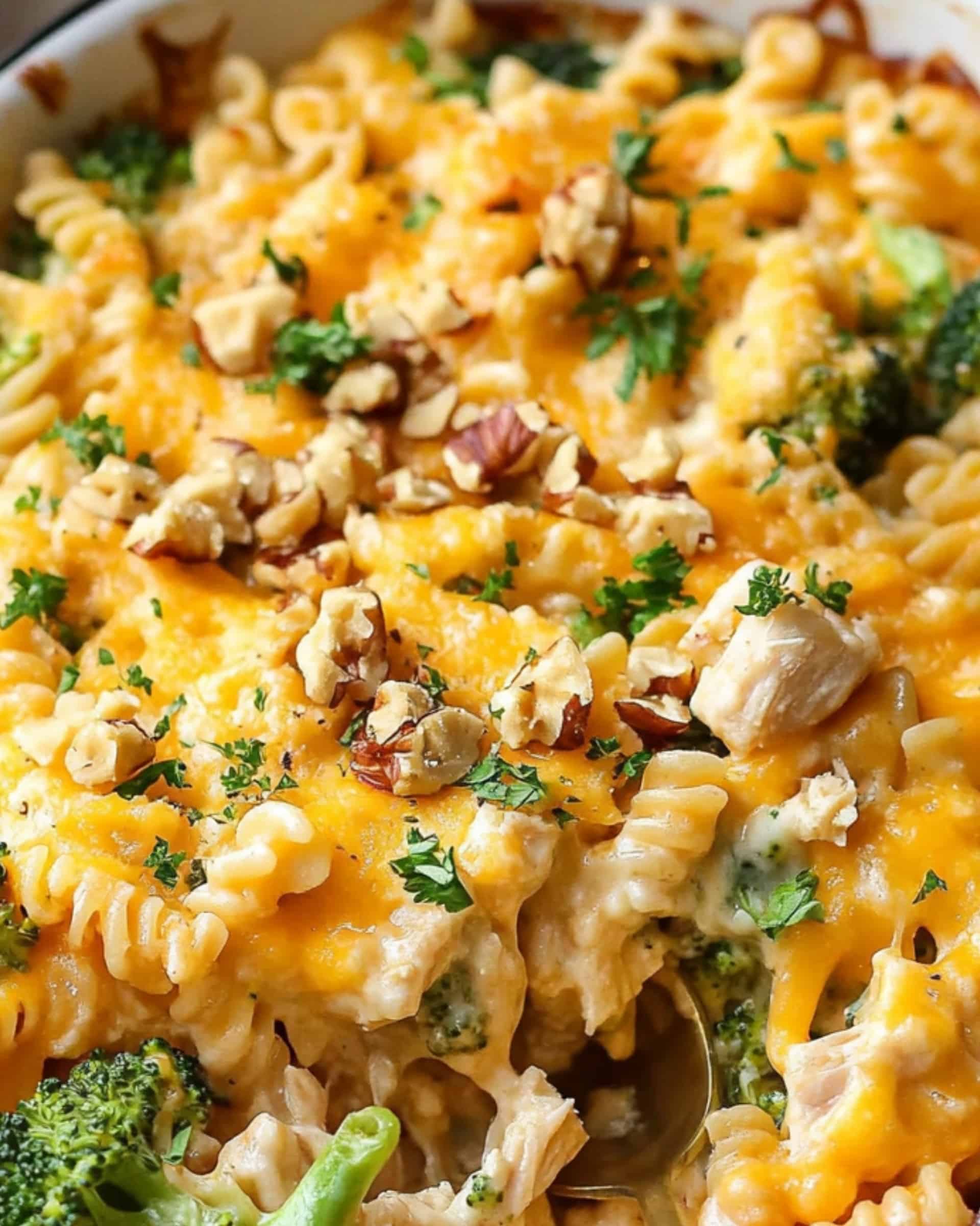 Healthy Chicken Broccoli Pasta Casserole Recipe