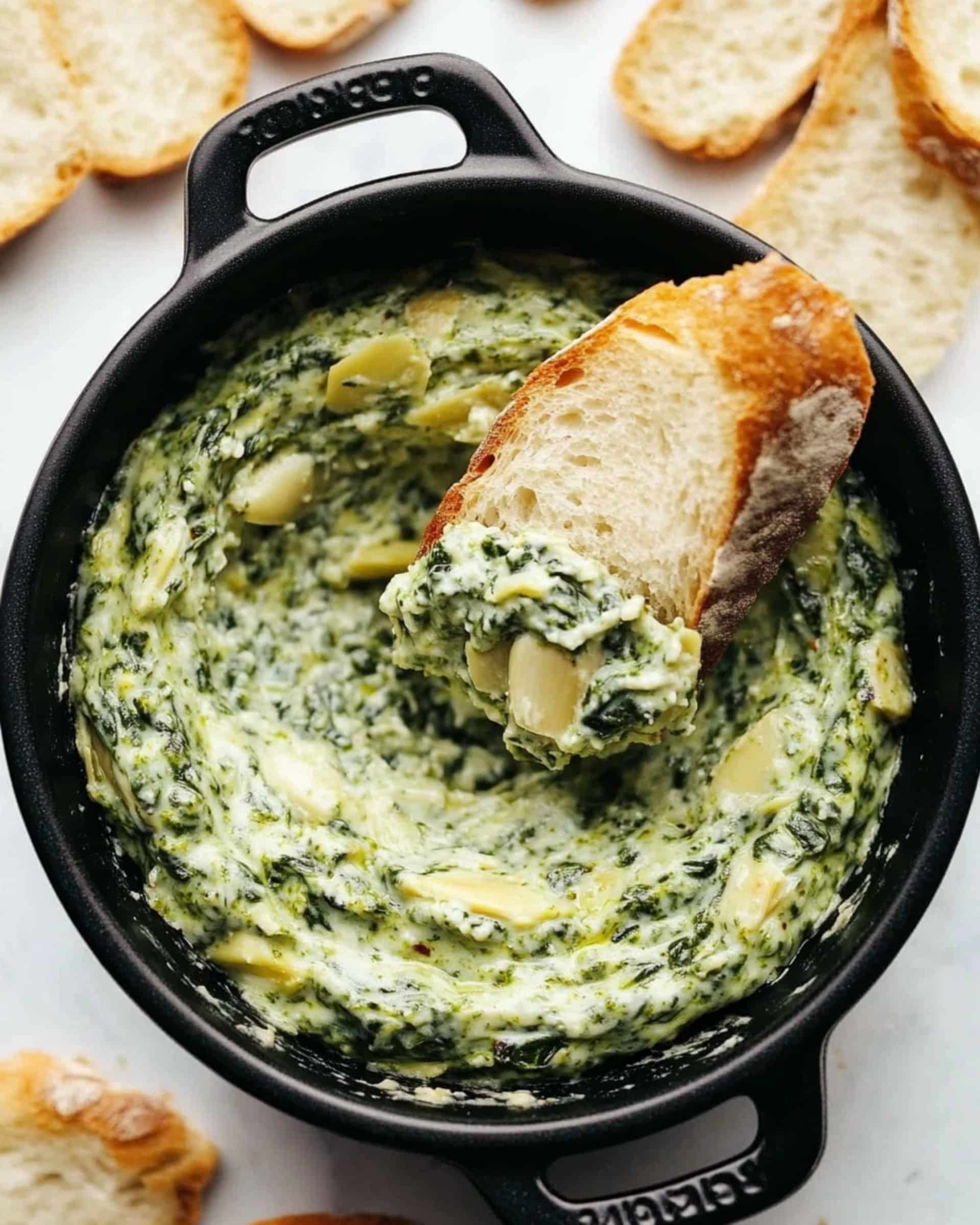 Hot Spinach Artichoke Dip Recipe