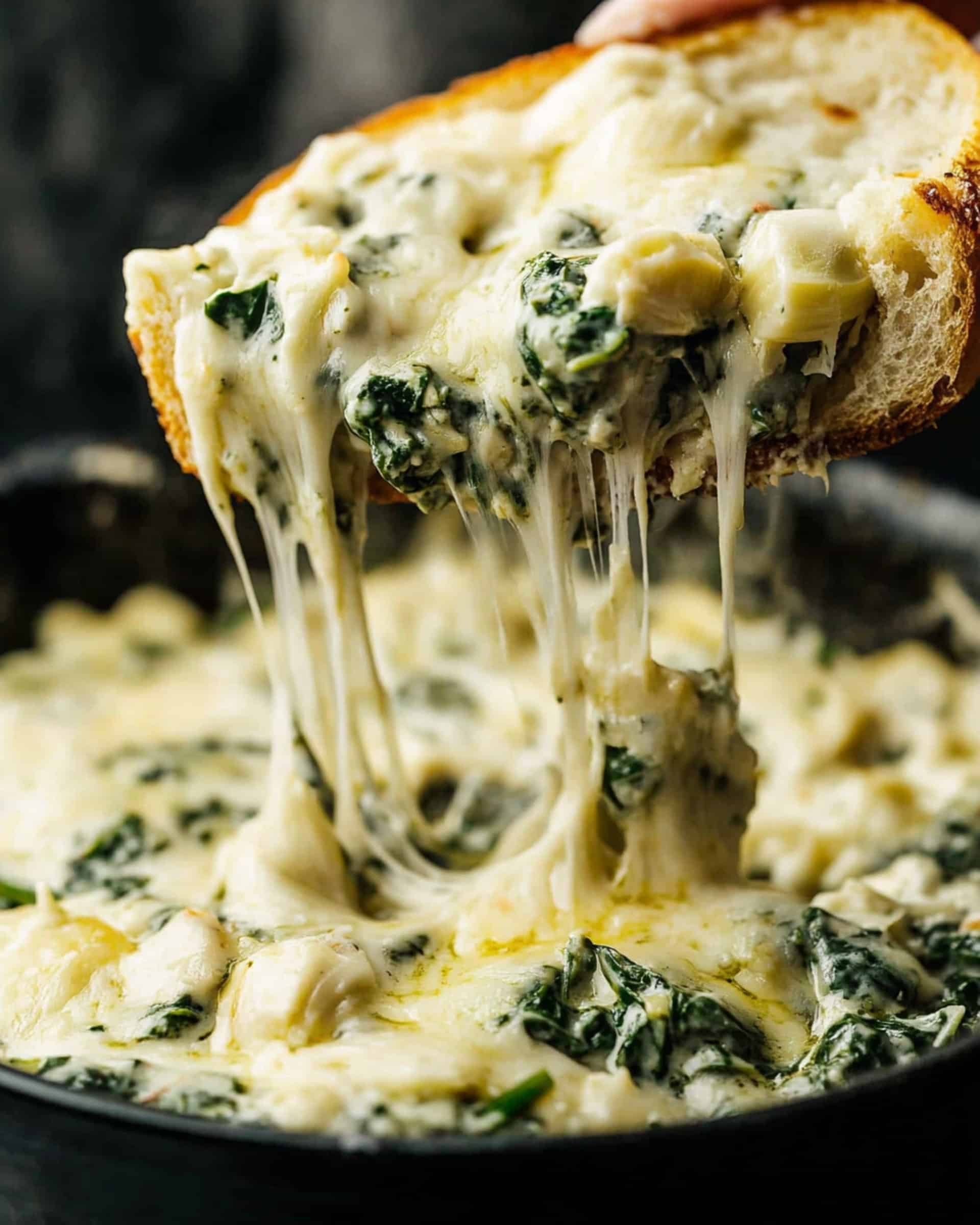 Hot Spinach Artichoke Dip Recipe