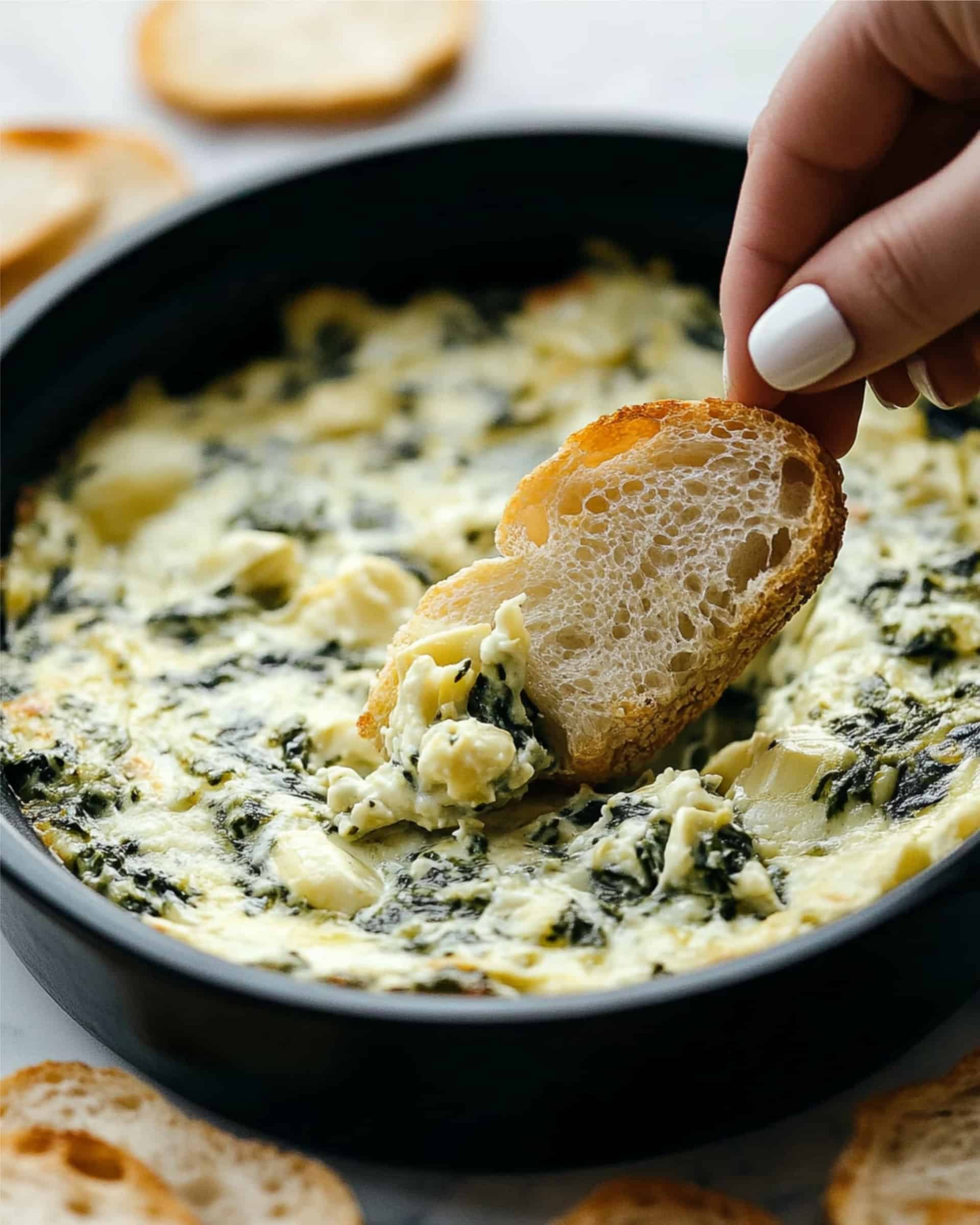 Hot Spinach Artichoke Dip Recipe