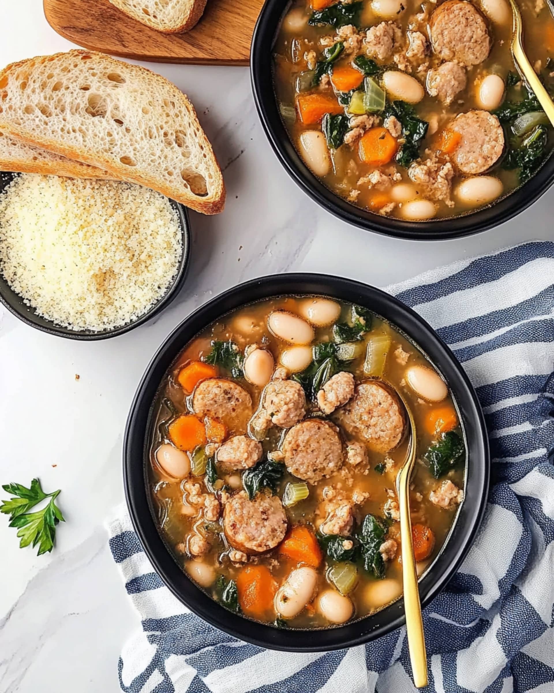 Italian Sausage Stew with White Beans Recipe