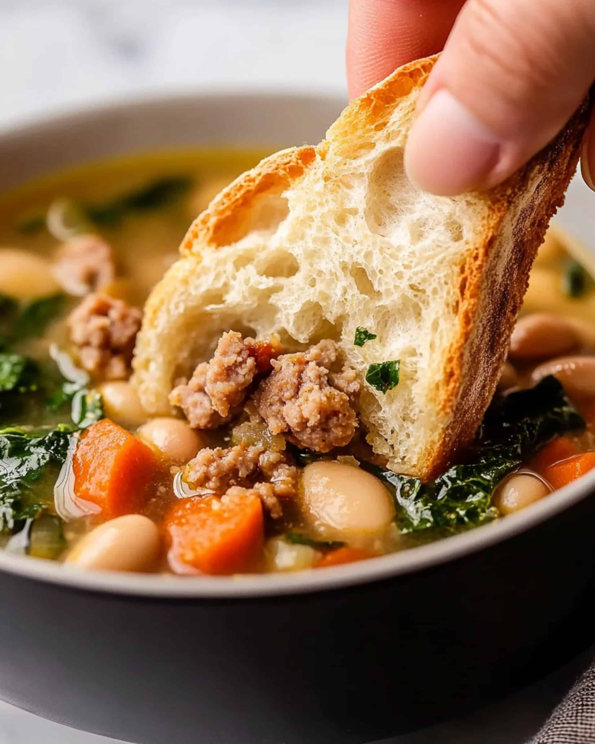 Italian Sausage Stew with White Beans Recipe