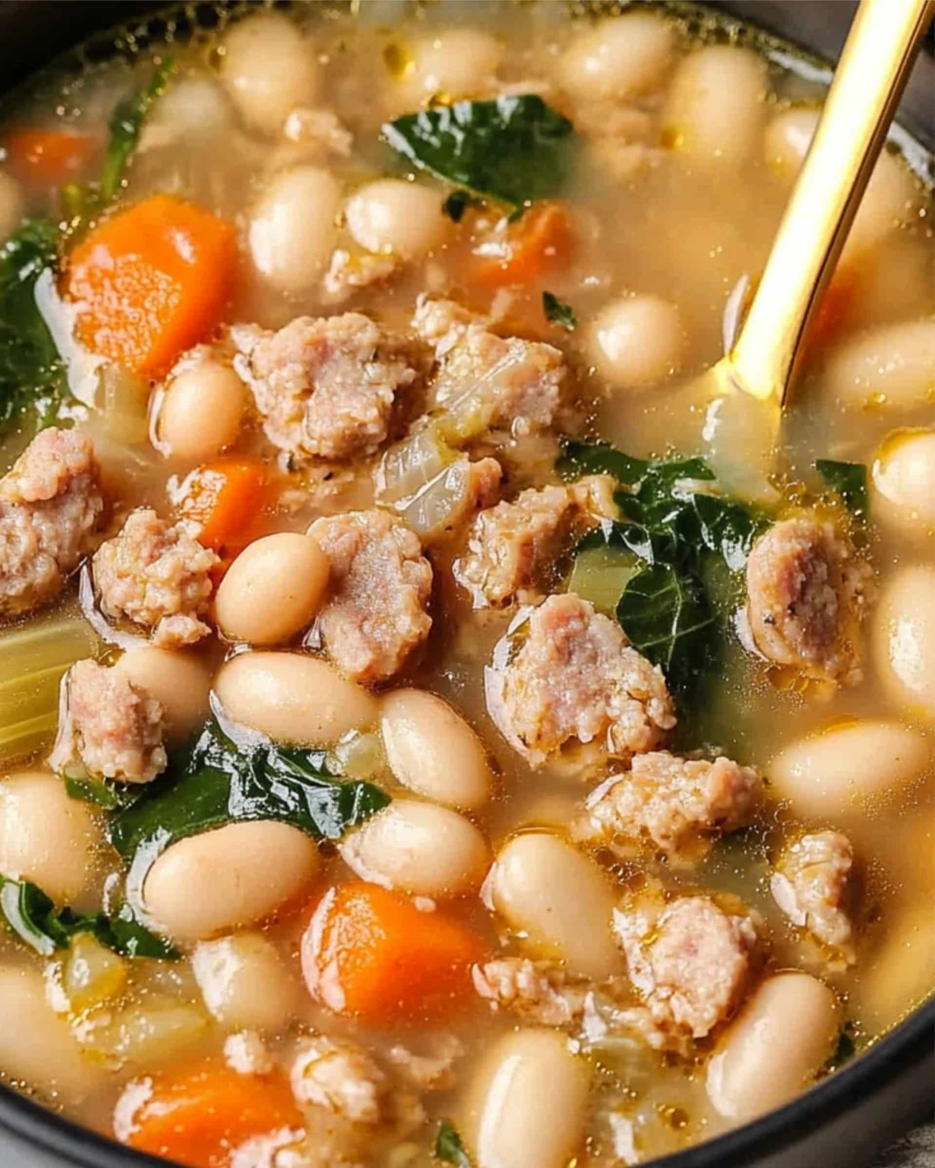 Italian Sausage Stew with White Beans Recipe