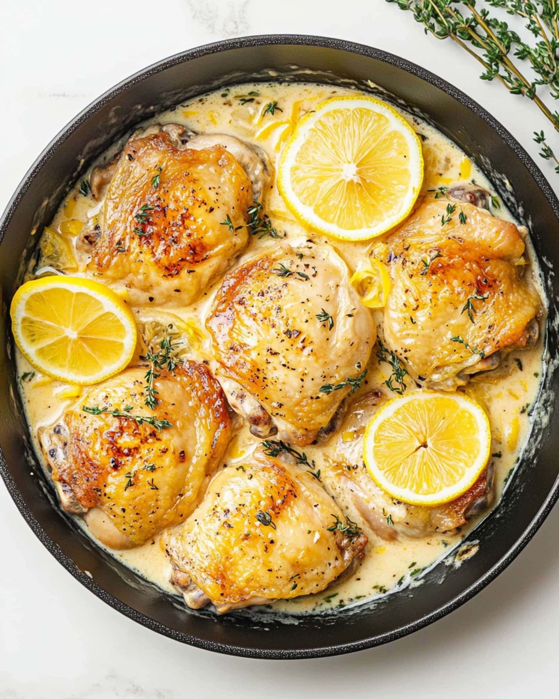 Lemon Cream Chicken Recipe