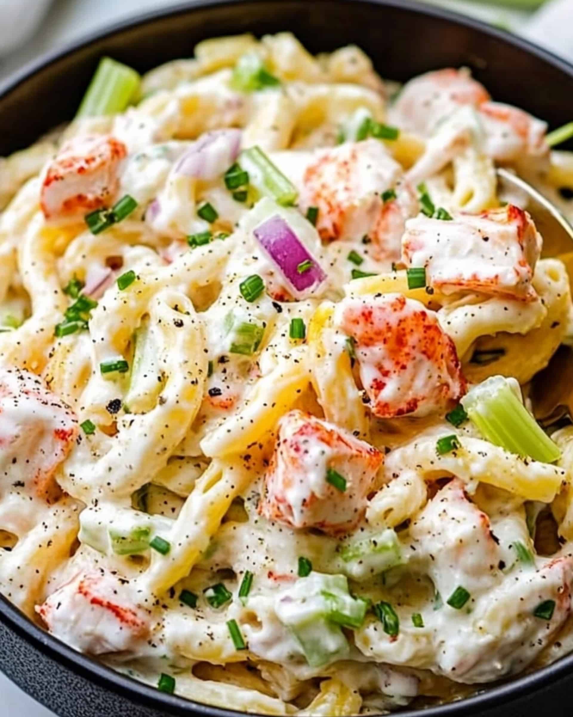 Lobster Roll Pasta Salad Recipe