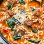 Marry Me Sausage Orzo Soup Recipe