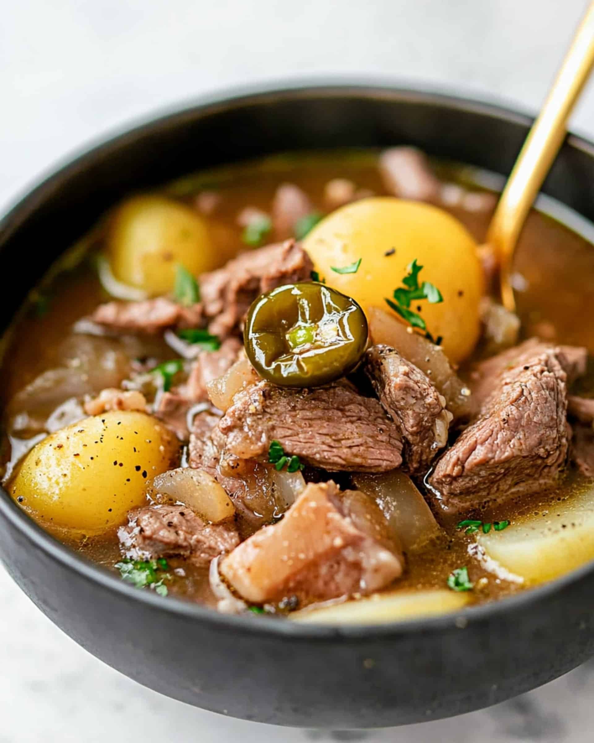 Mississippi Roast Soup Recipe