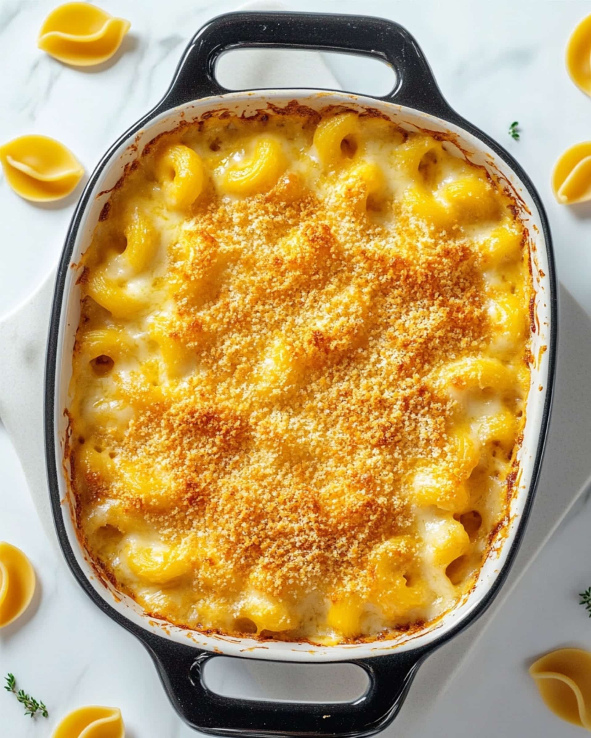 Old Fashioned Baked Macaroni and Cheese Recipe