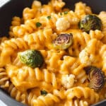 Pumpkin Mac and Cheese with Roasted Veggies Recipe