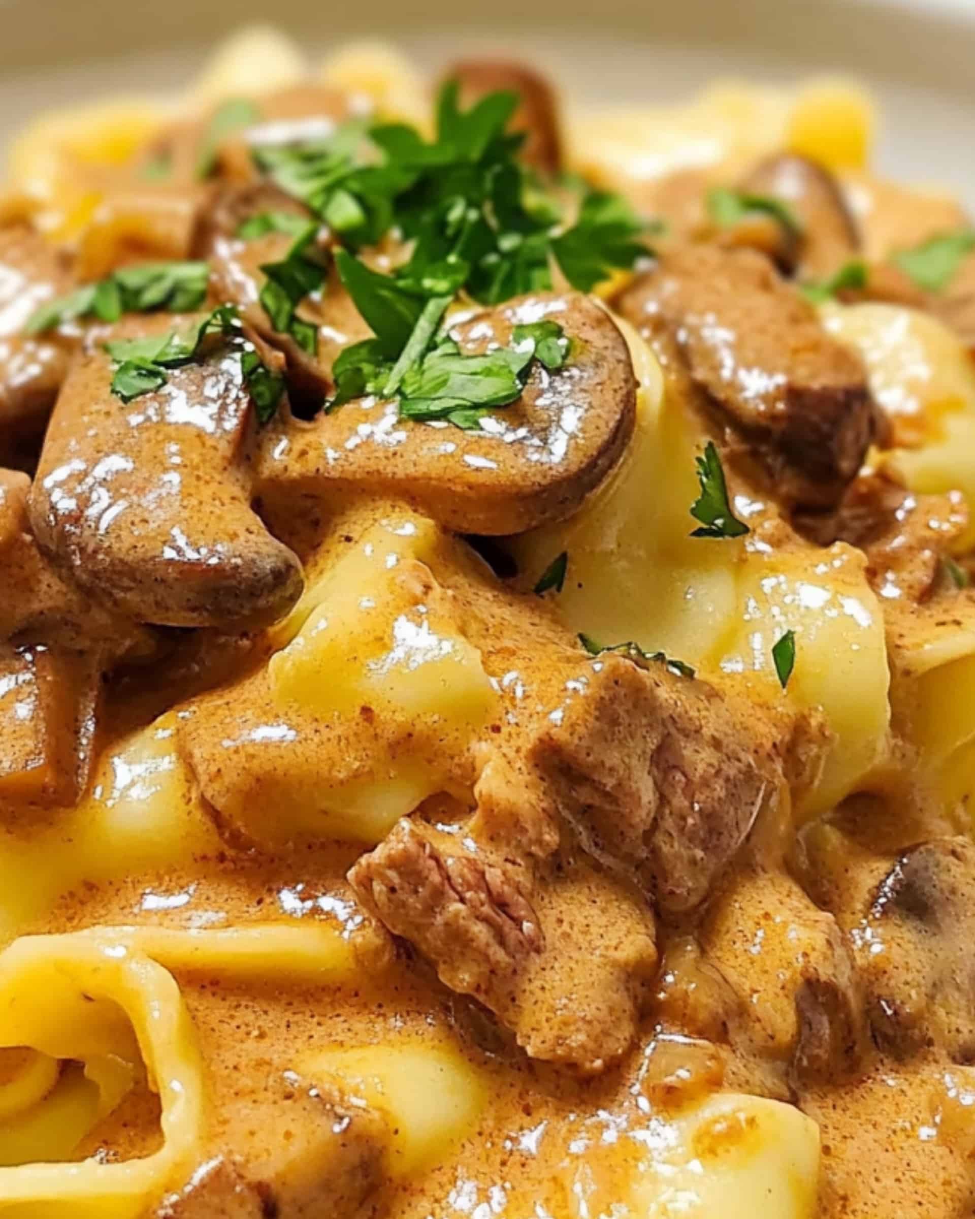 Quick and Easy Ground Beef Stroganoff Recipe