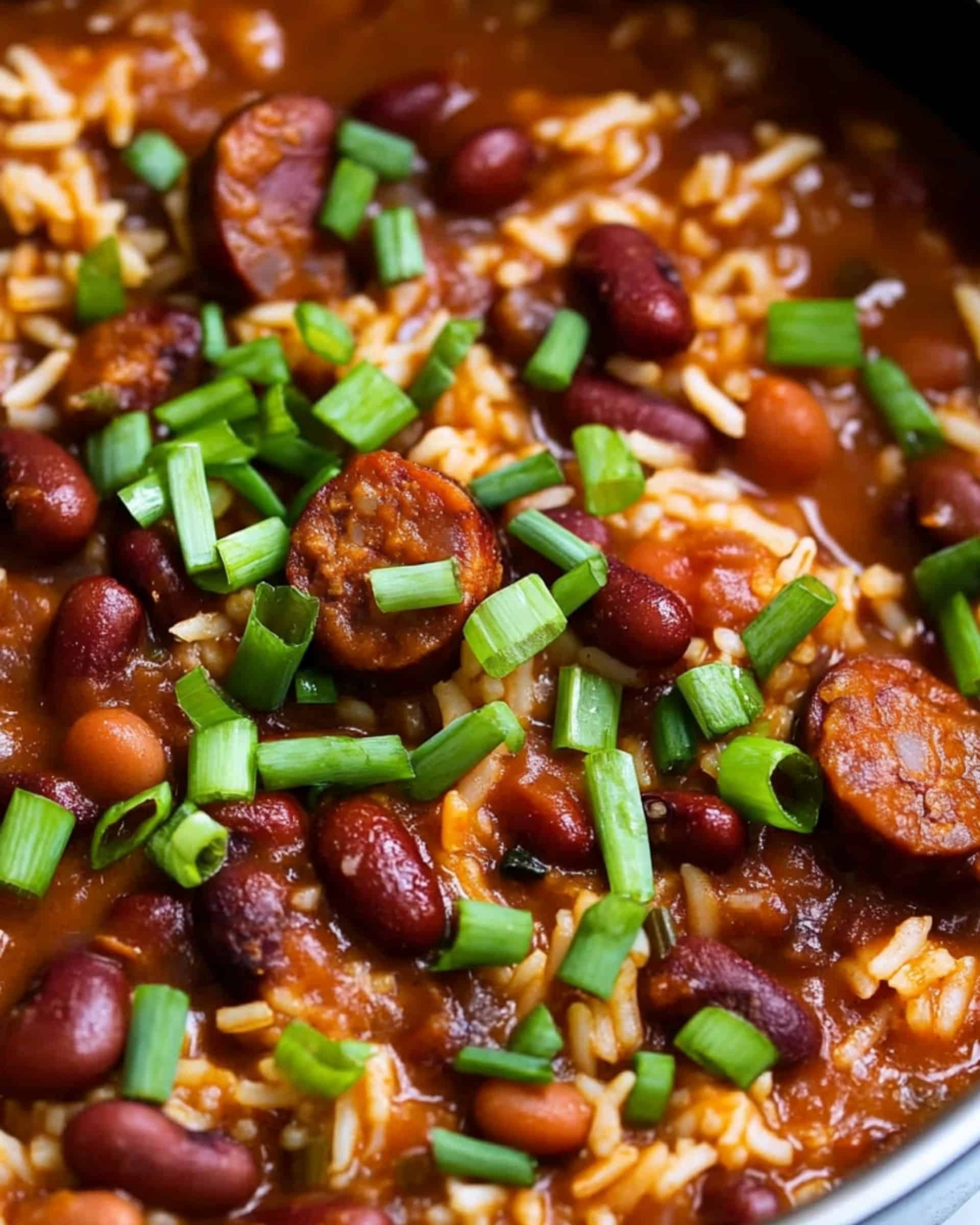 Red Bean Jambalaya Recipe