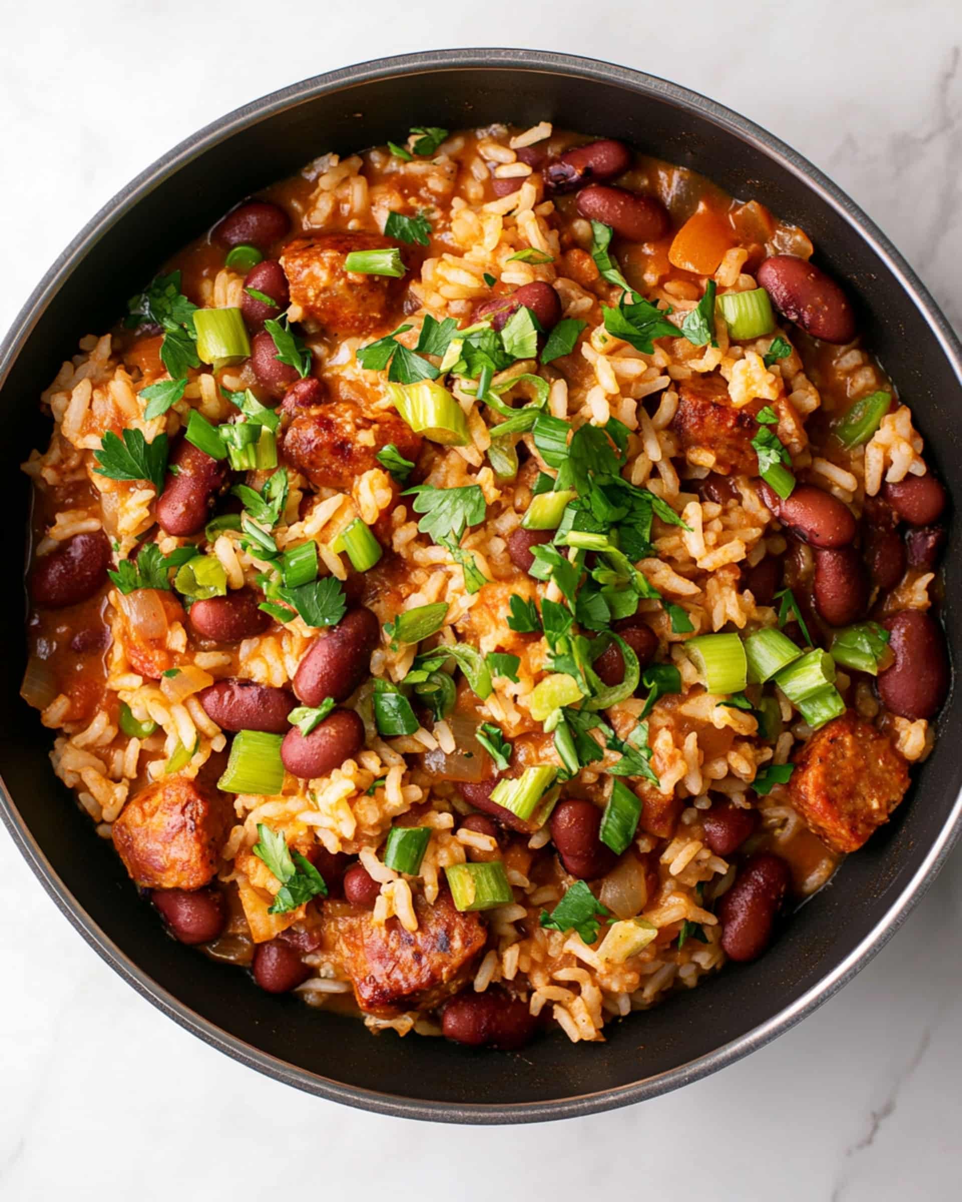 Red Bean Jambalaya Recipe