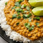 Red Lentil Dal Recipe