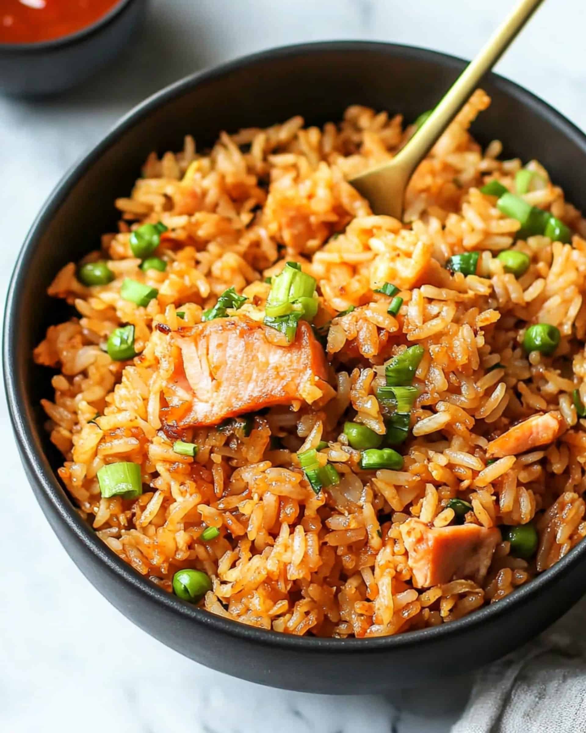 Salmon Fried Rice Recipe