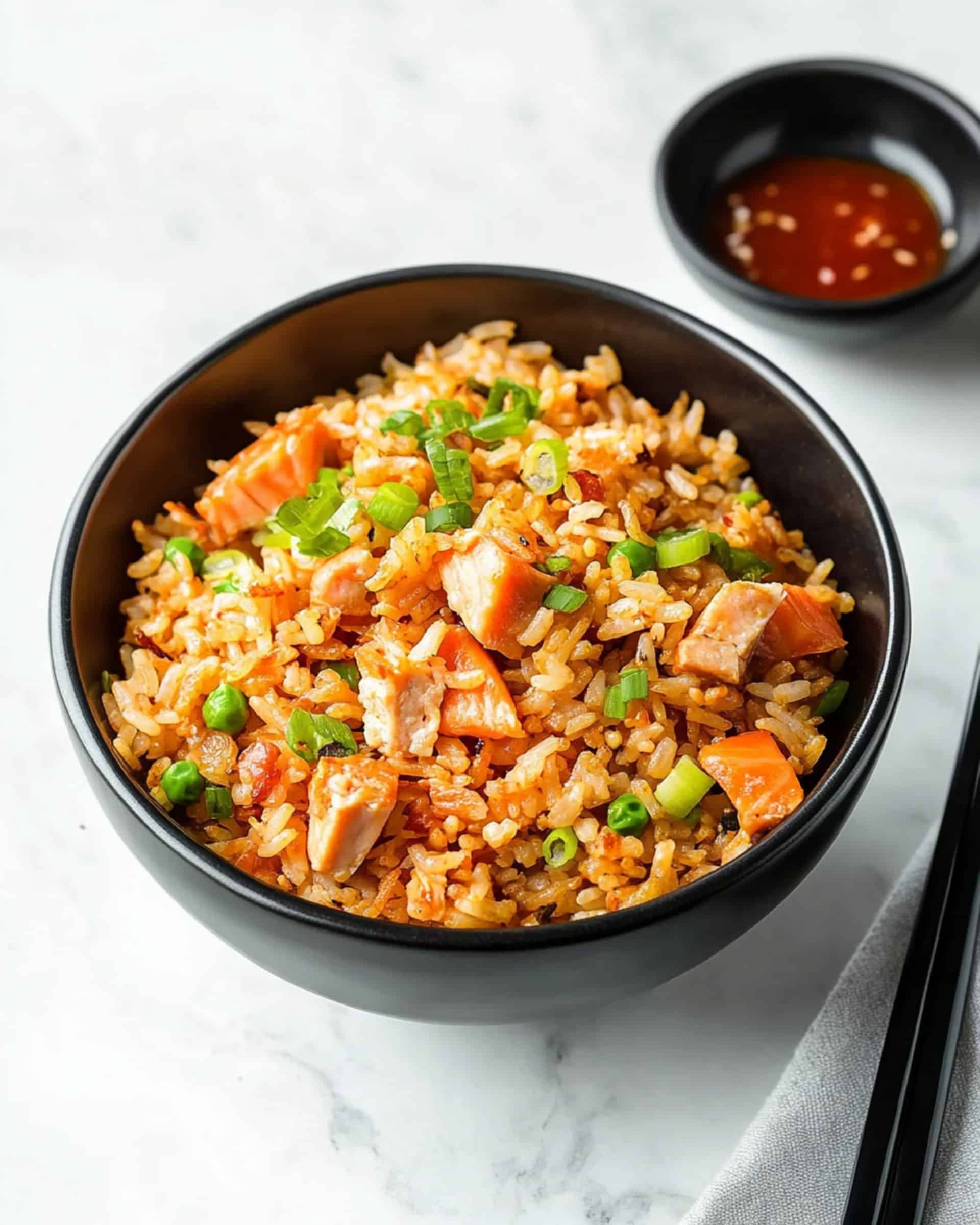 Salmon Fried Rice Recipe