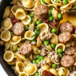 Sausage and Pea Pasta Recipe