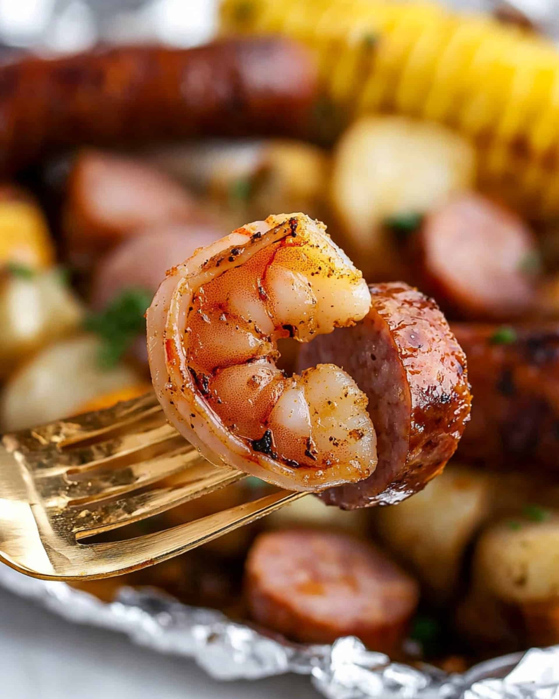 Shrimp Boil Foil Packets Recipe