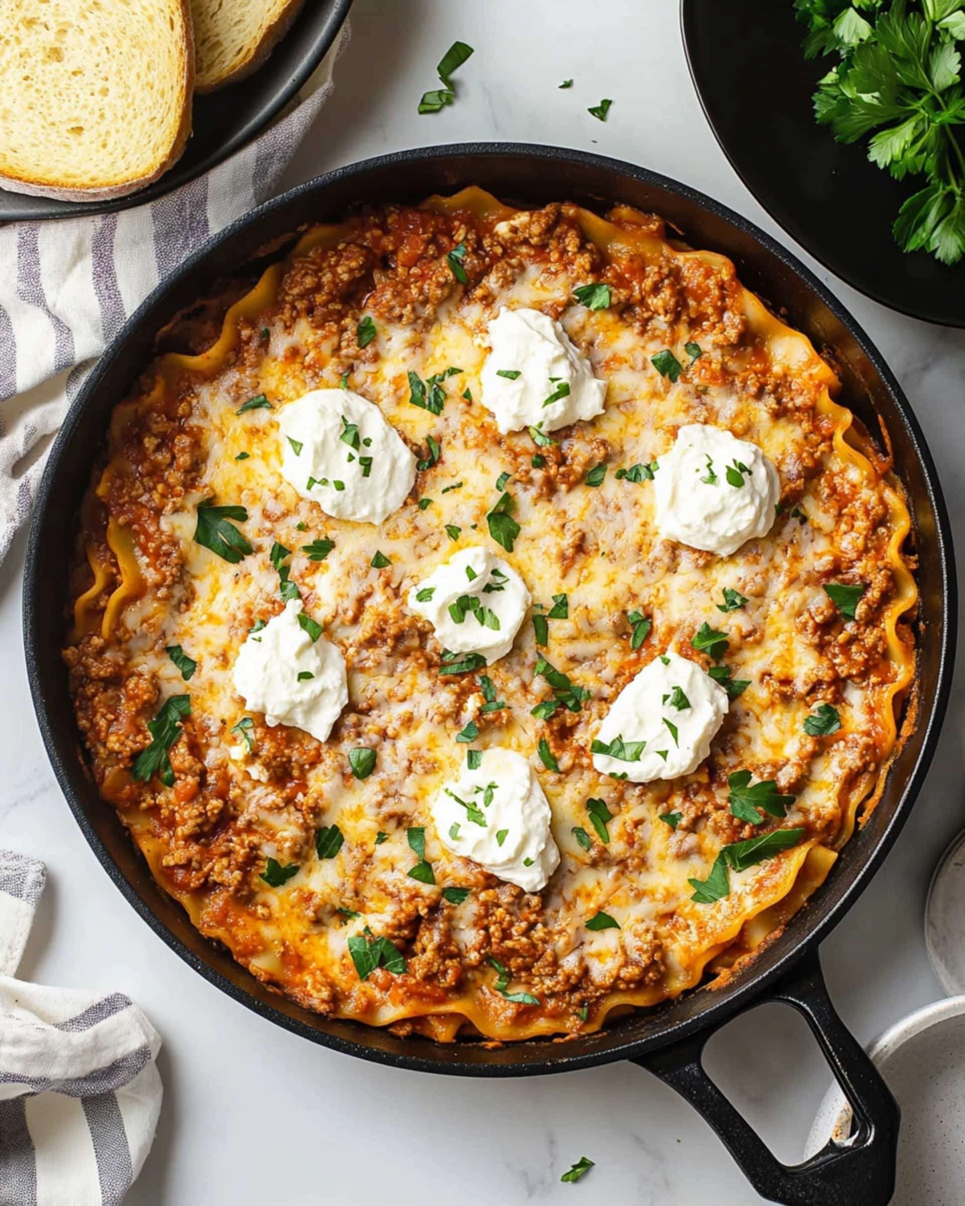 Skillet Lasagna Recipe