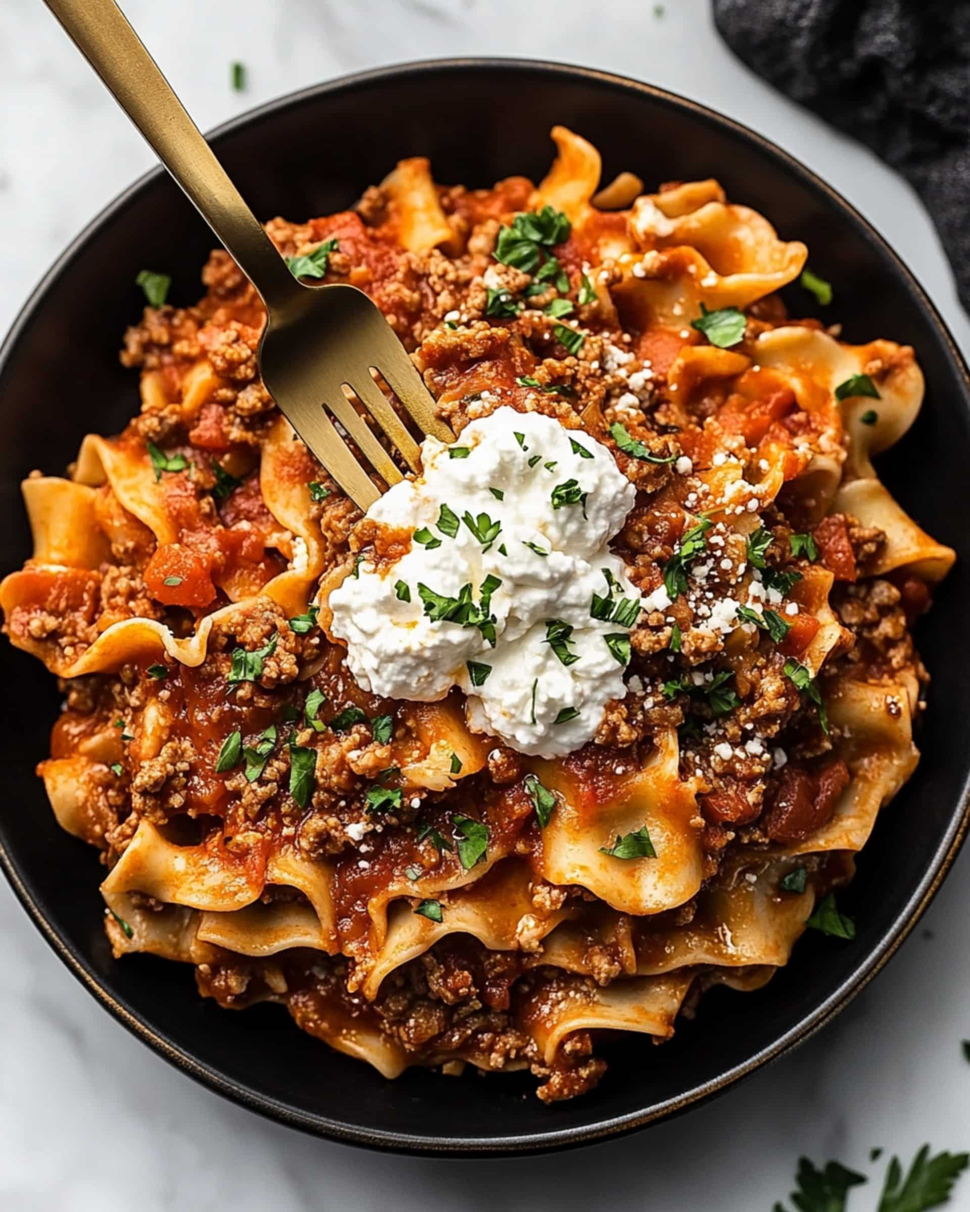 Skillet Lasagna Recipe