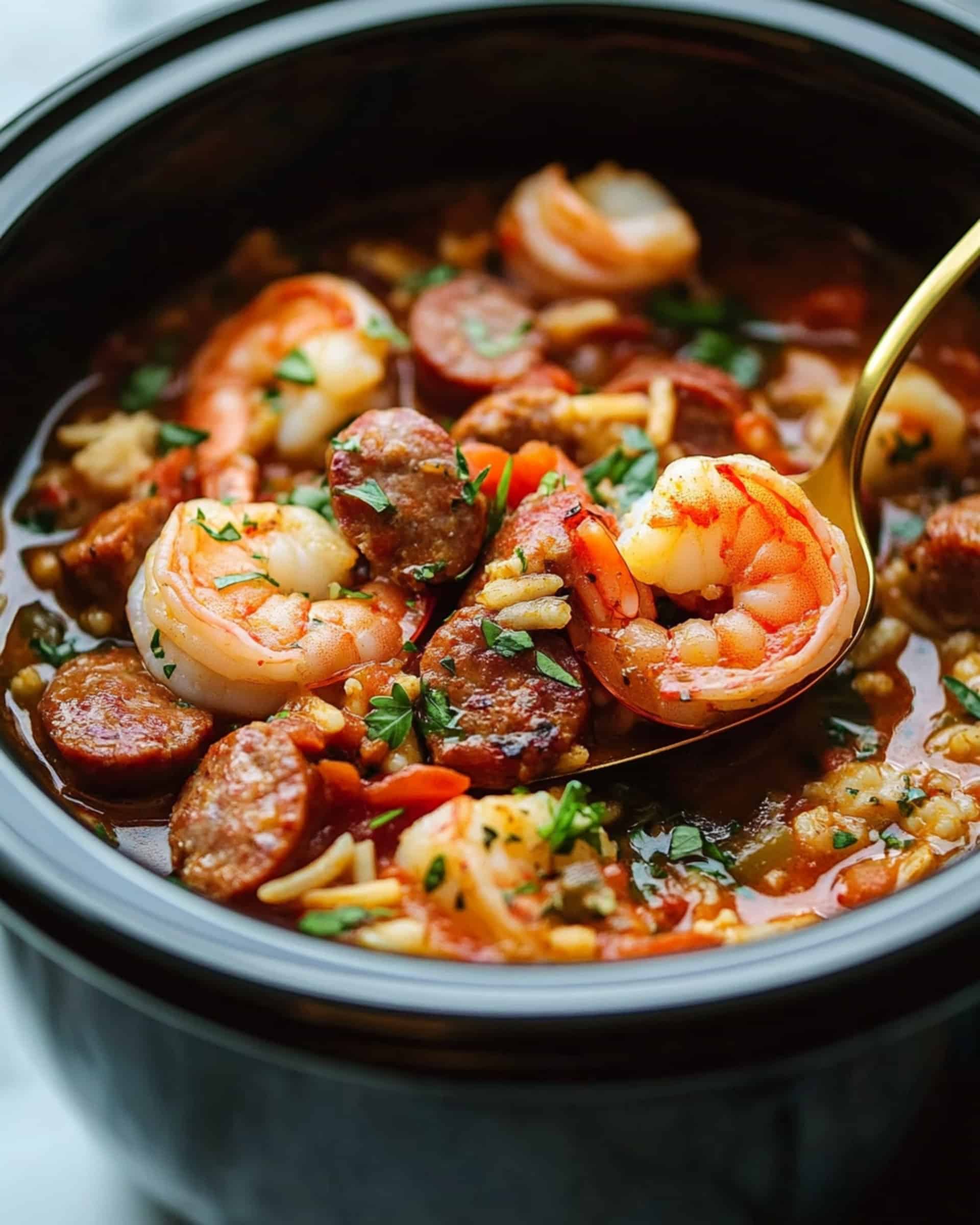 Slow Cooker Jambalaya Recipe