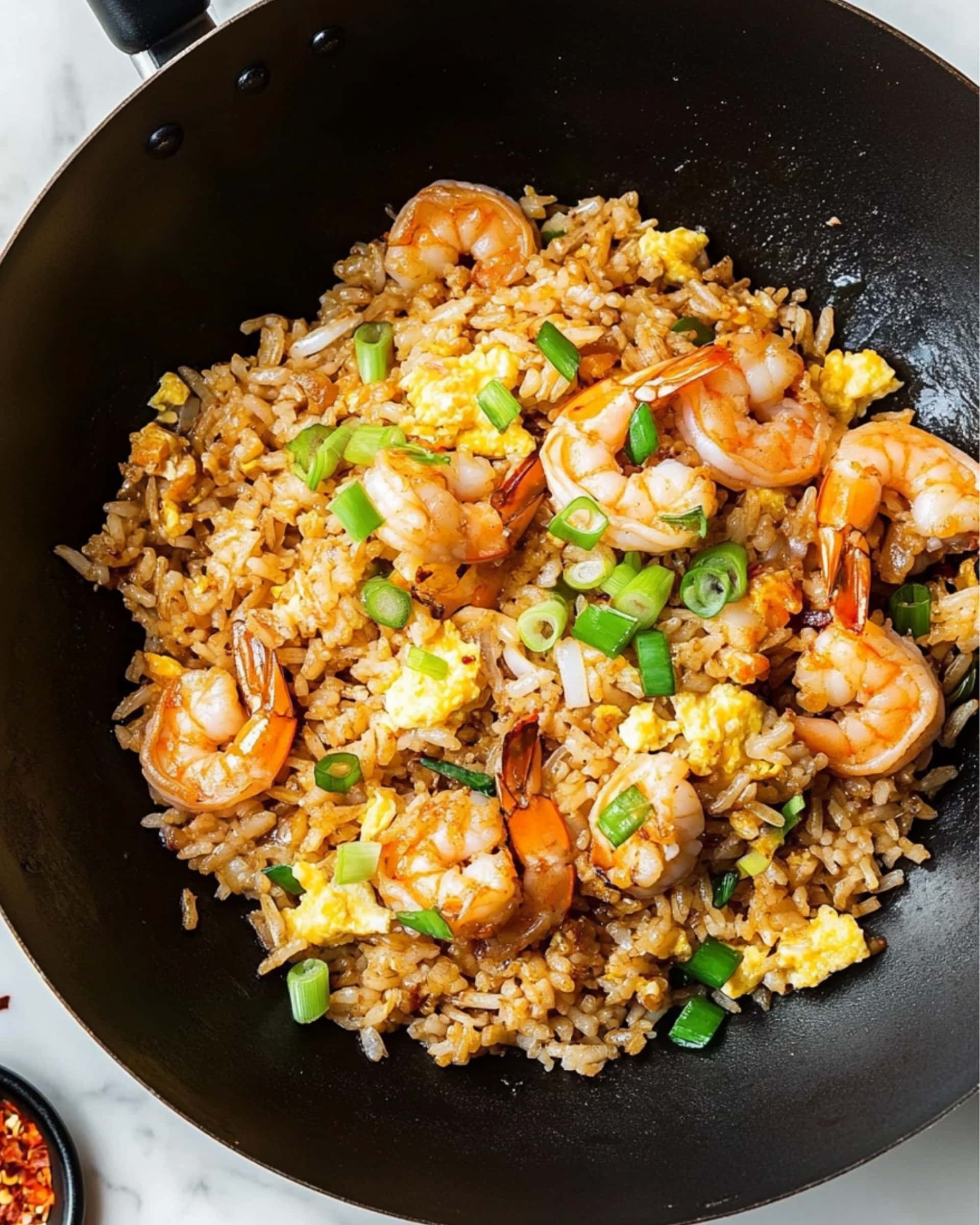 Spicy Shrimp Fried Rice Recipe