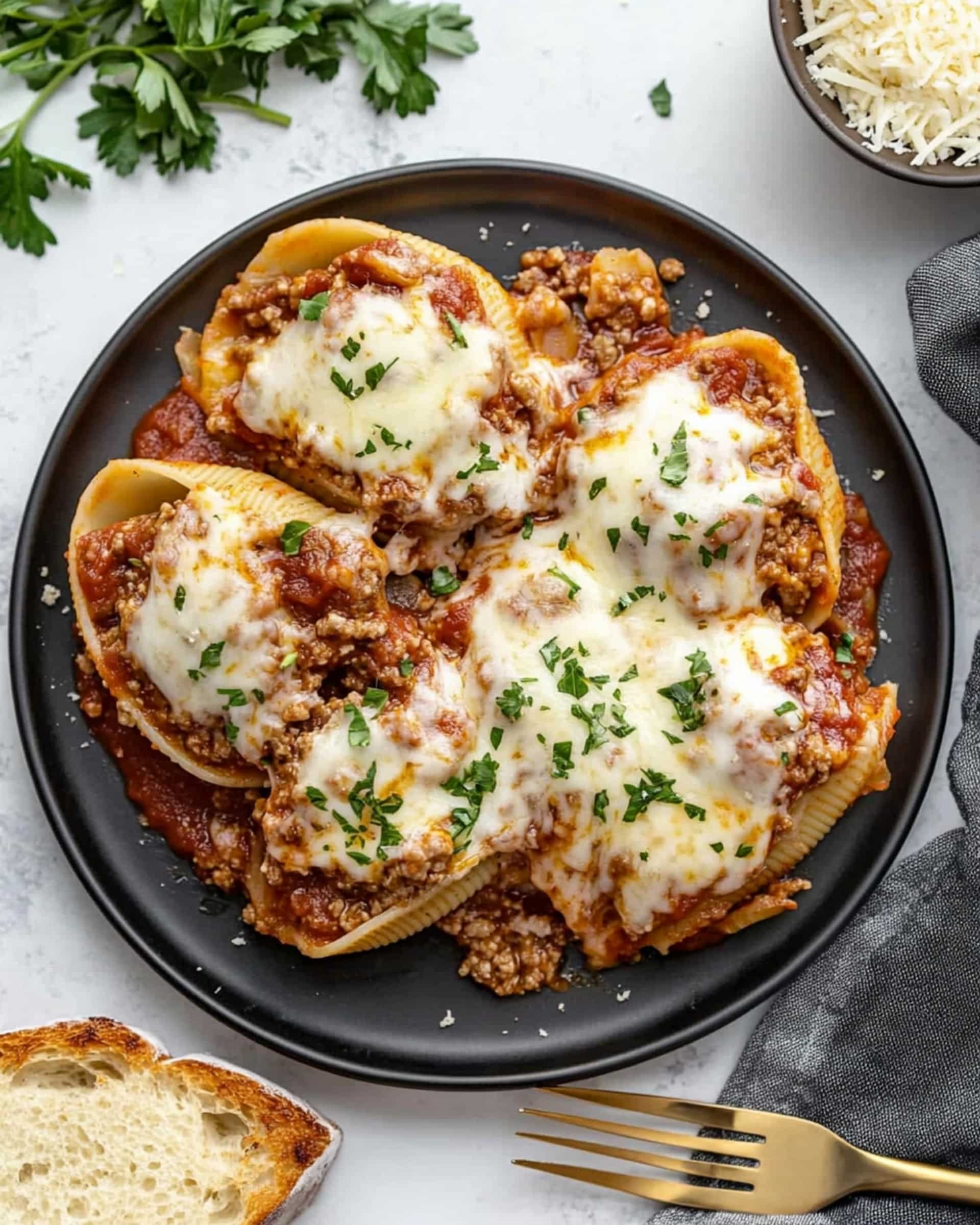 Stuffed Shells with Ground Beef Recipe