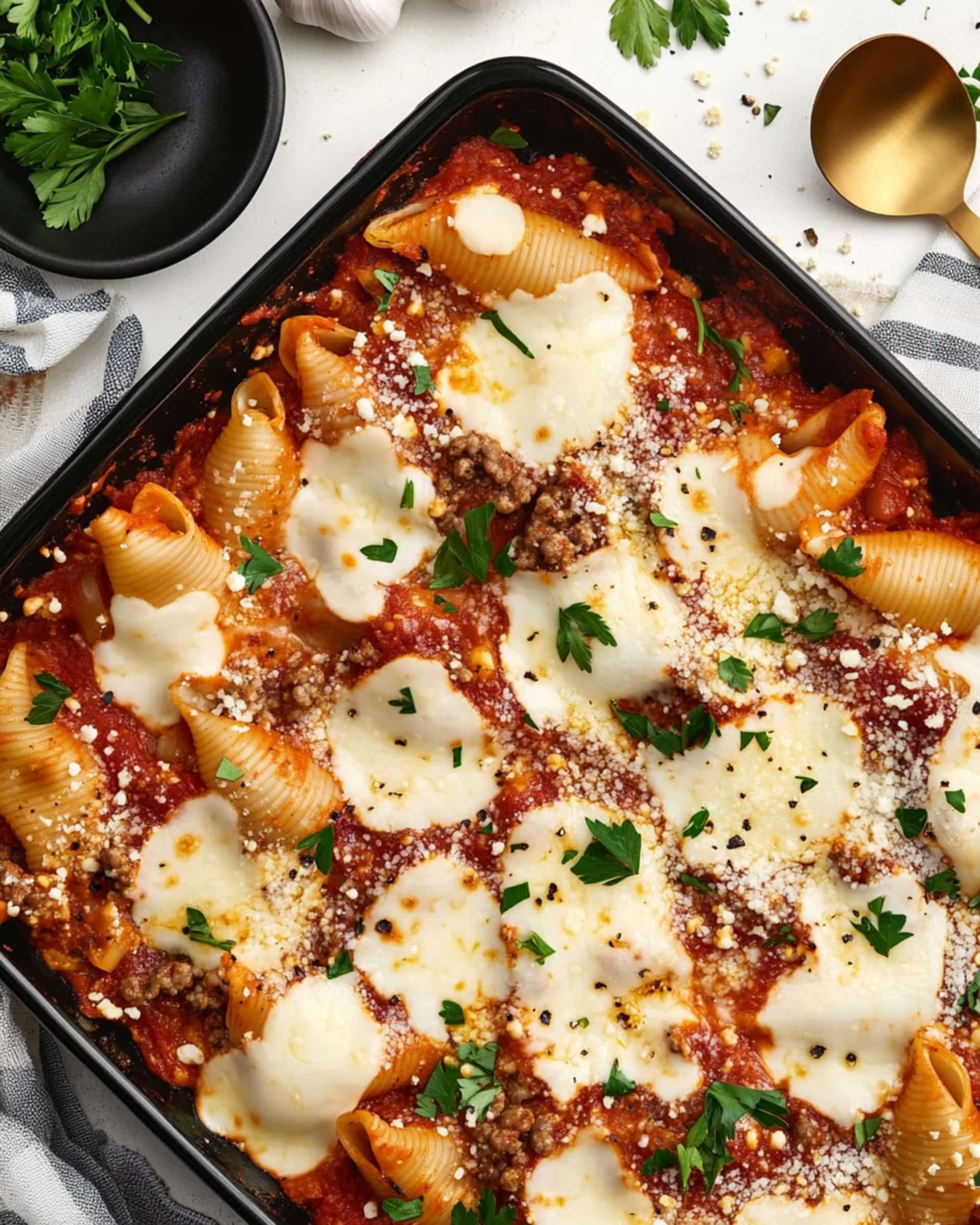 Stuffed Shells with Ground Beef Recipe