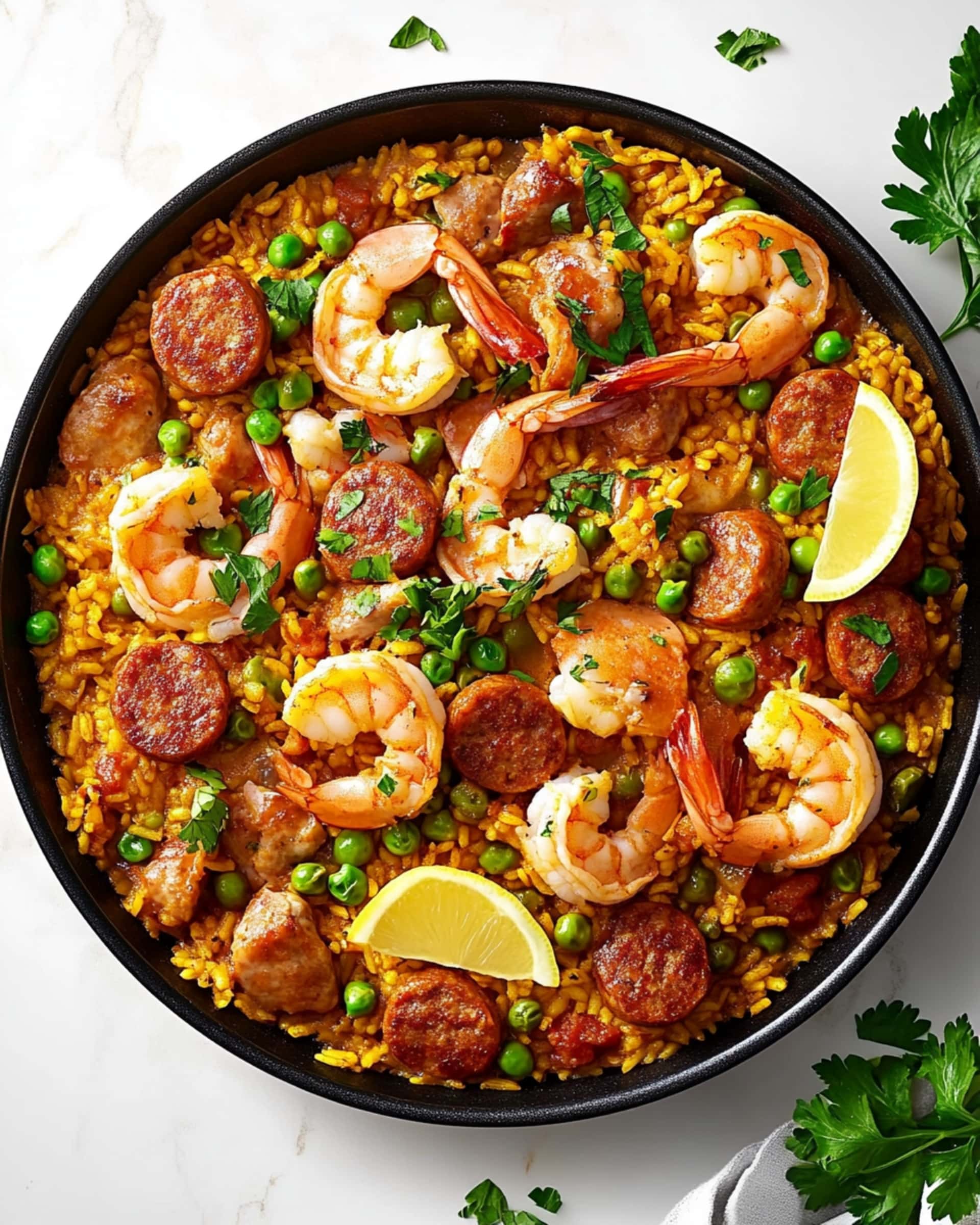 Weeknight Paella Recipe