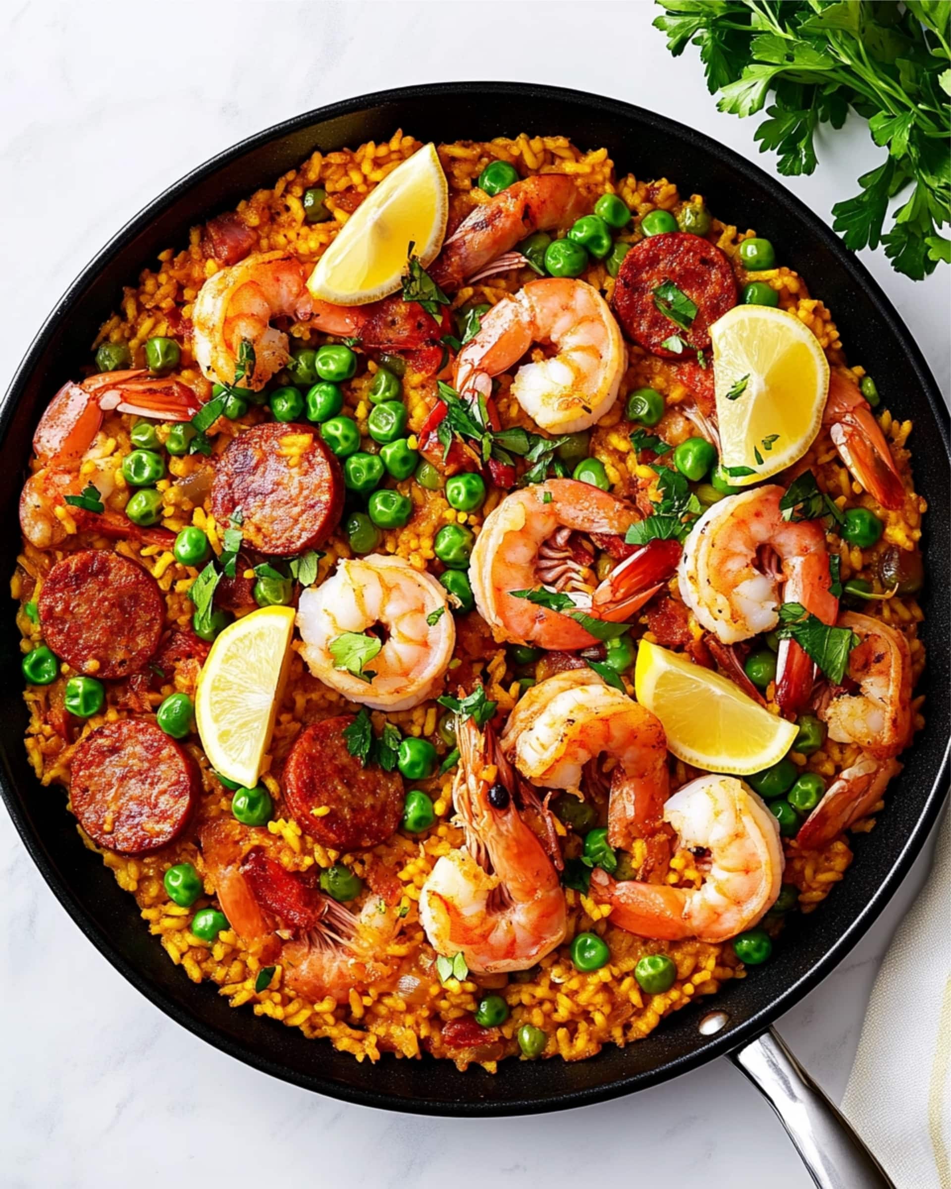 Weeknight Paella Recipe