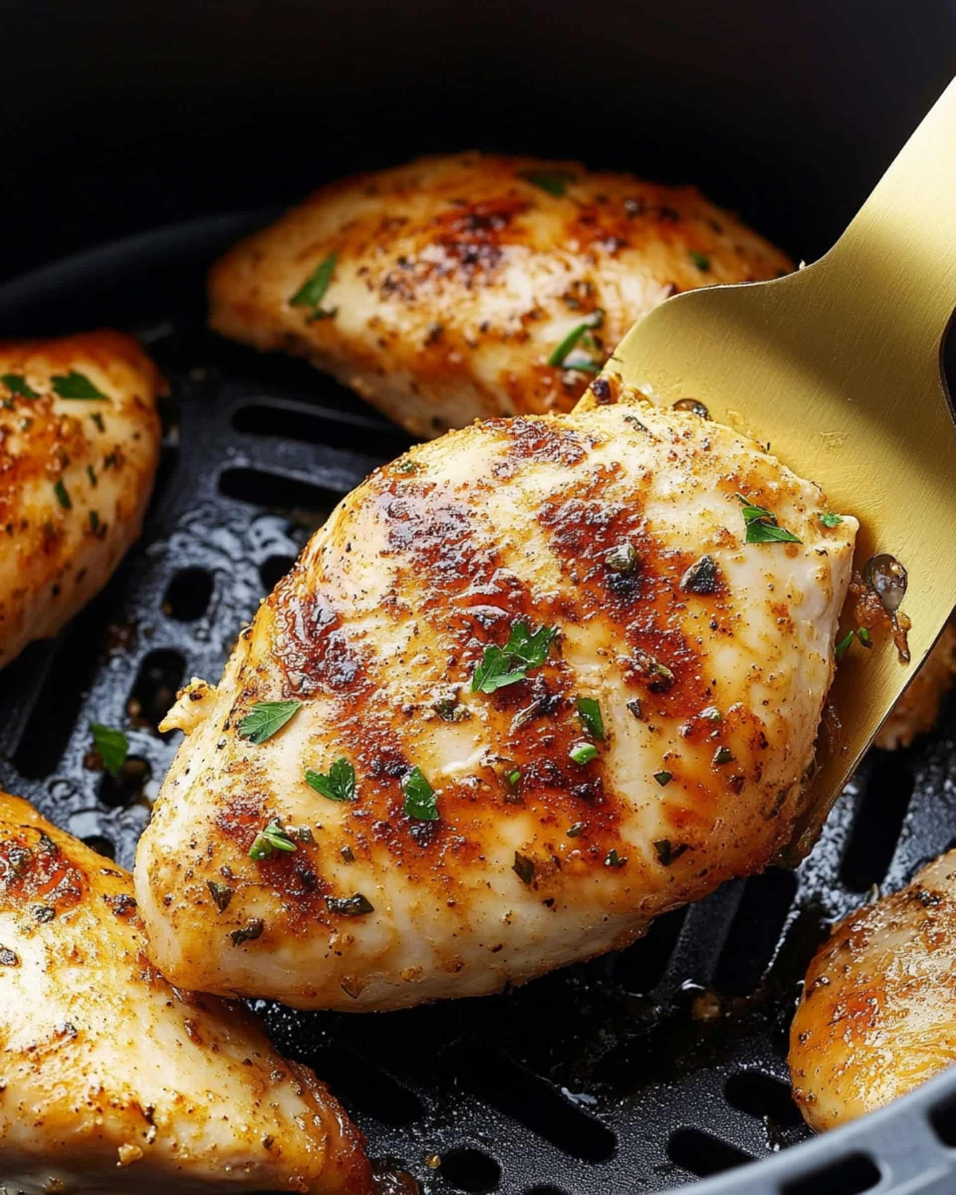 Air Fryer Chicken Breast Recipe (10 Min, So Juicy!)