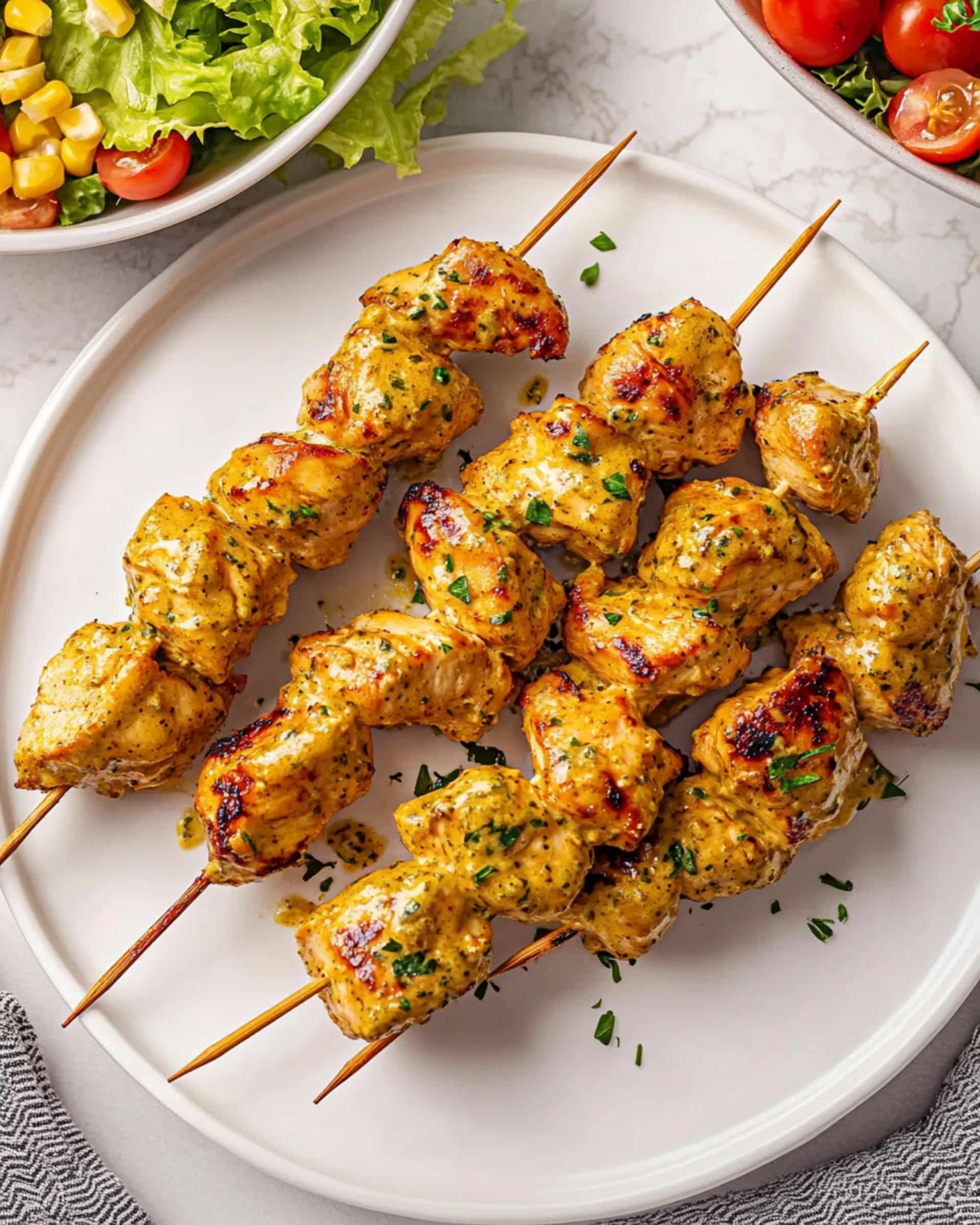 Air Fryer Old Bay Chicken Skewers Recipe