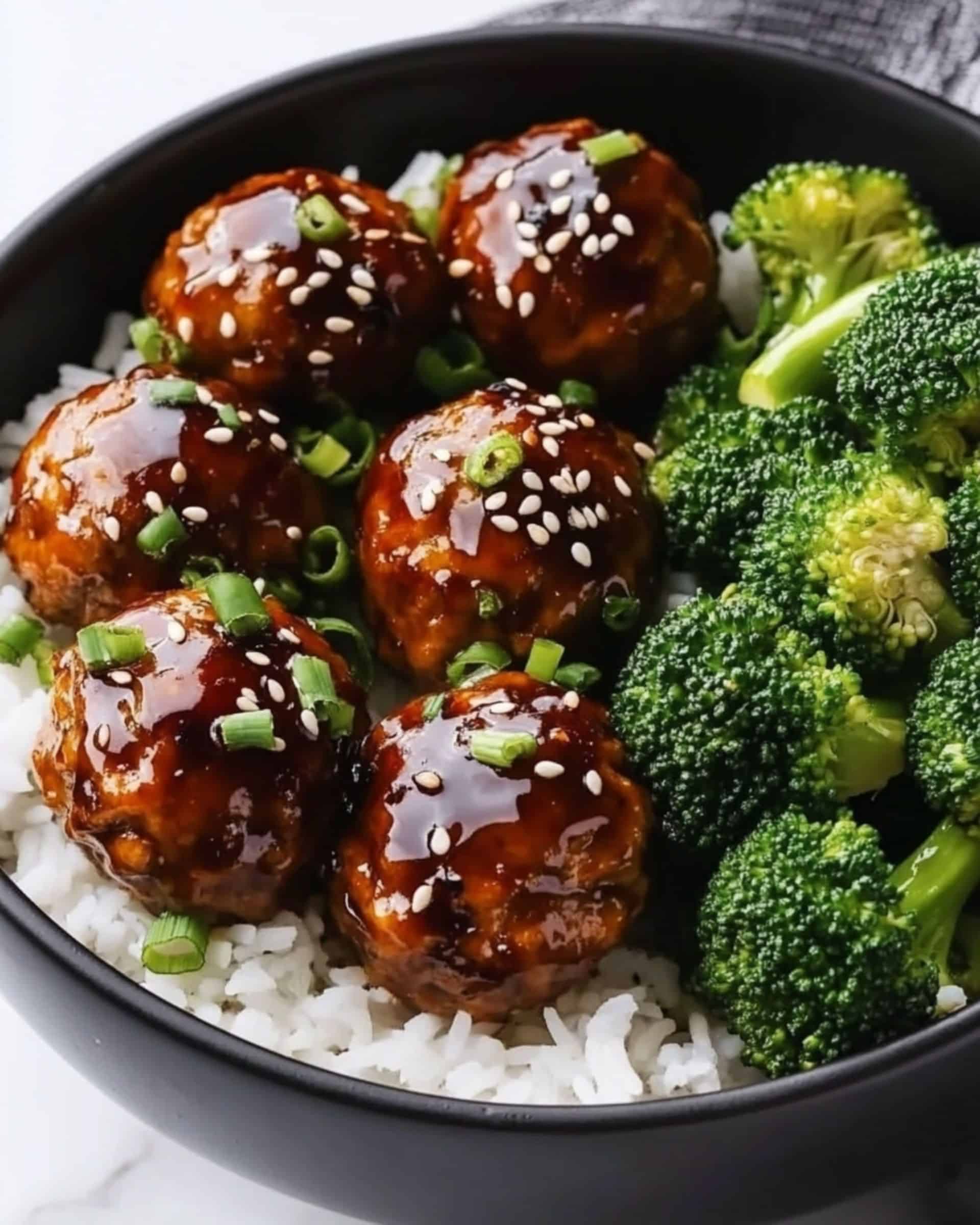 Asian Chicken Meatballs Recipe