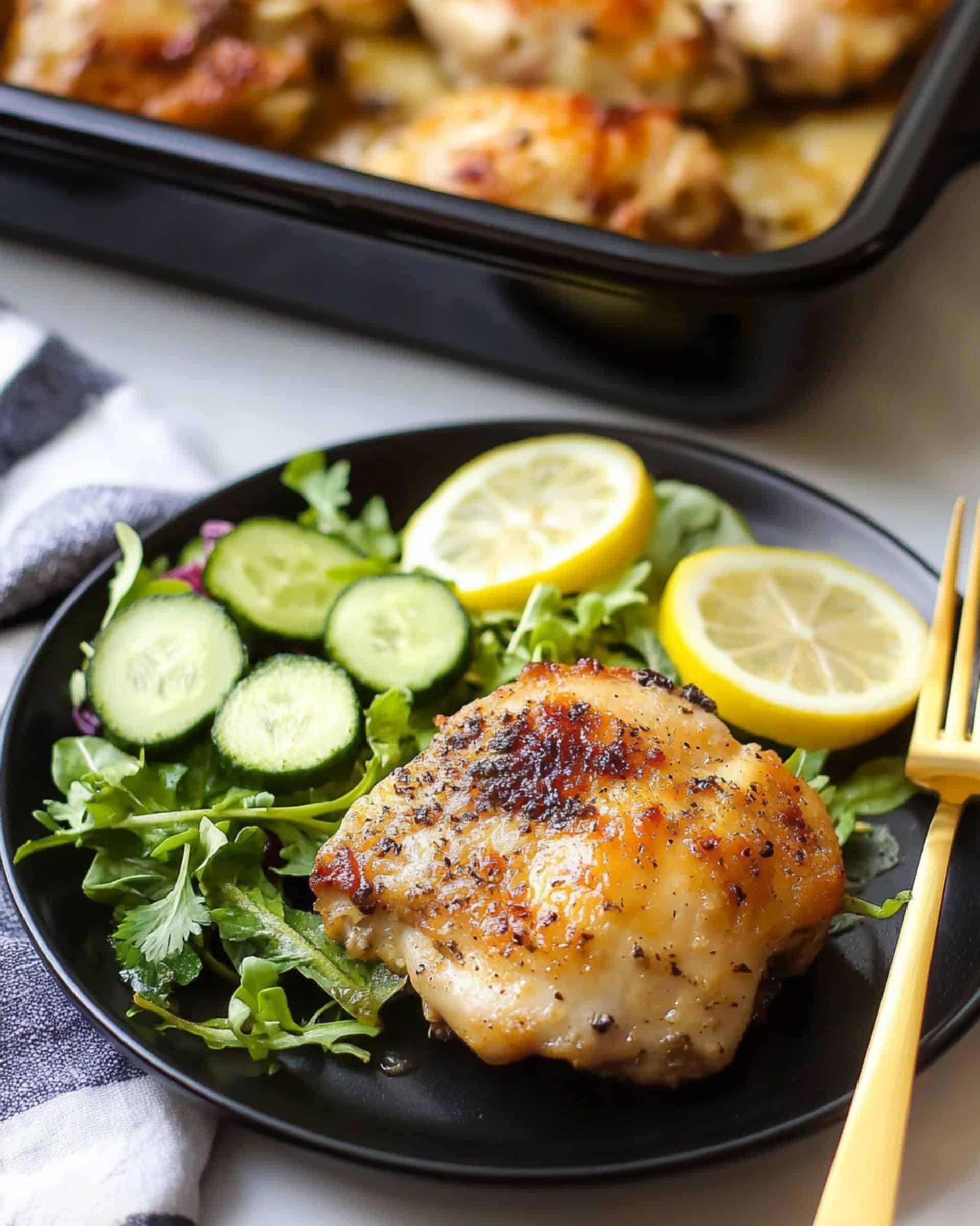 Baked Greek Lemon Chicken Recipe