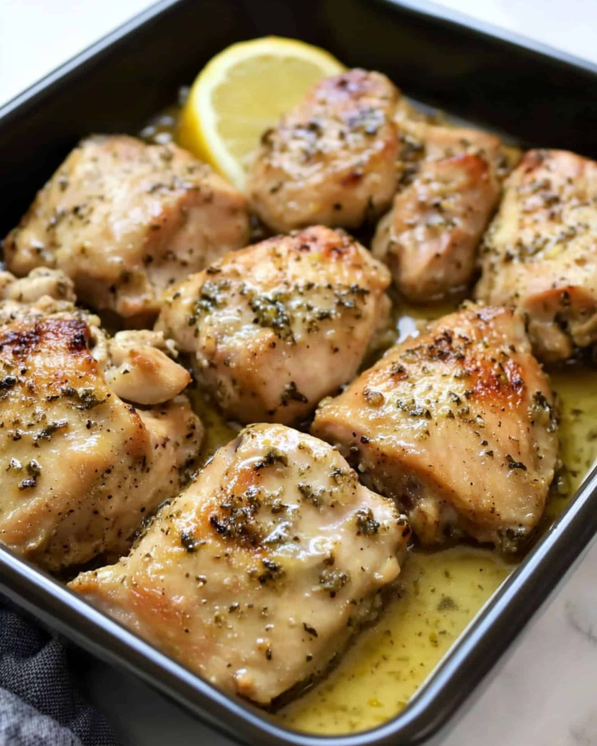 Baked Greek Lemon Chicken Recipe