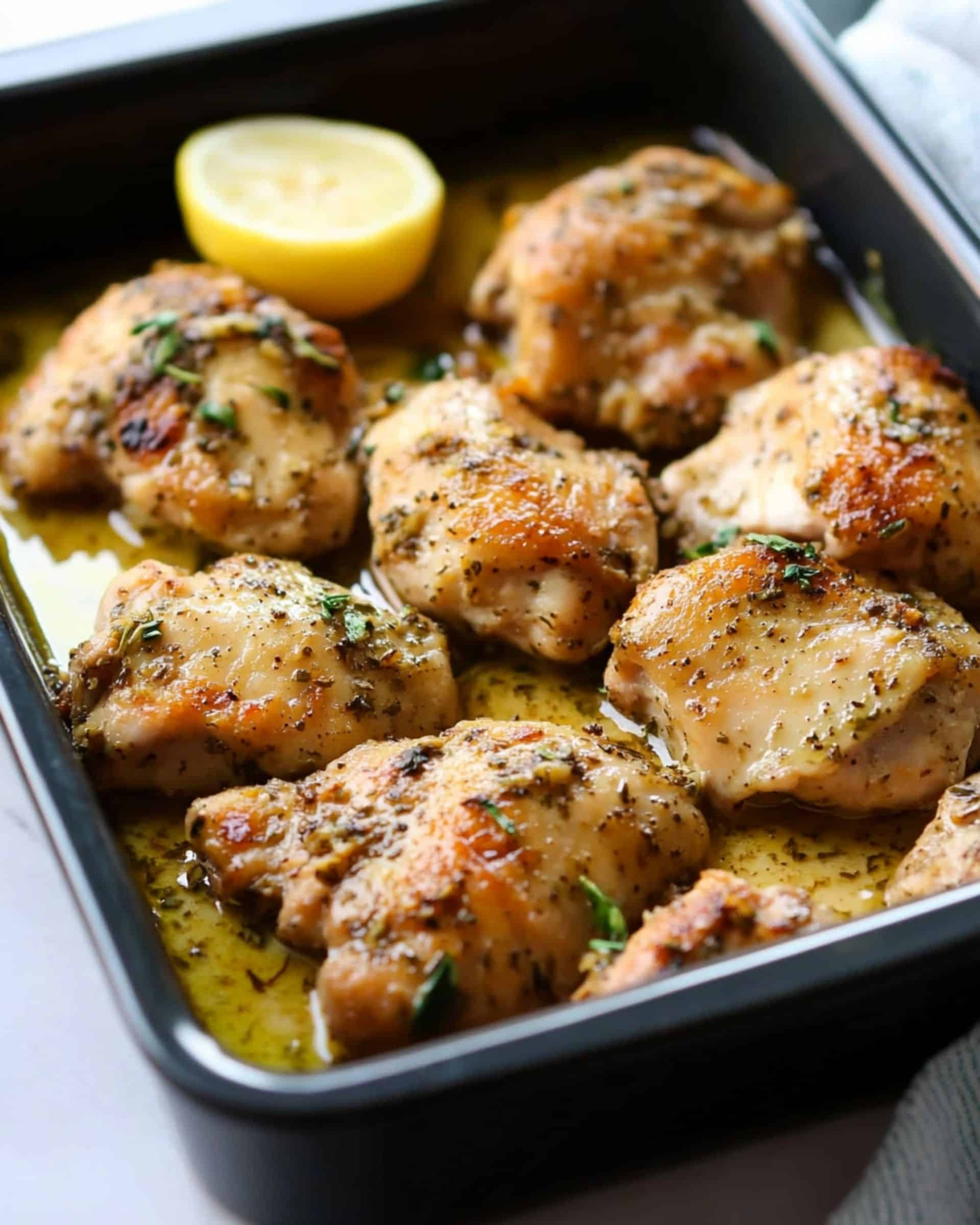 Baked Greek Lemon Chicken Recipe