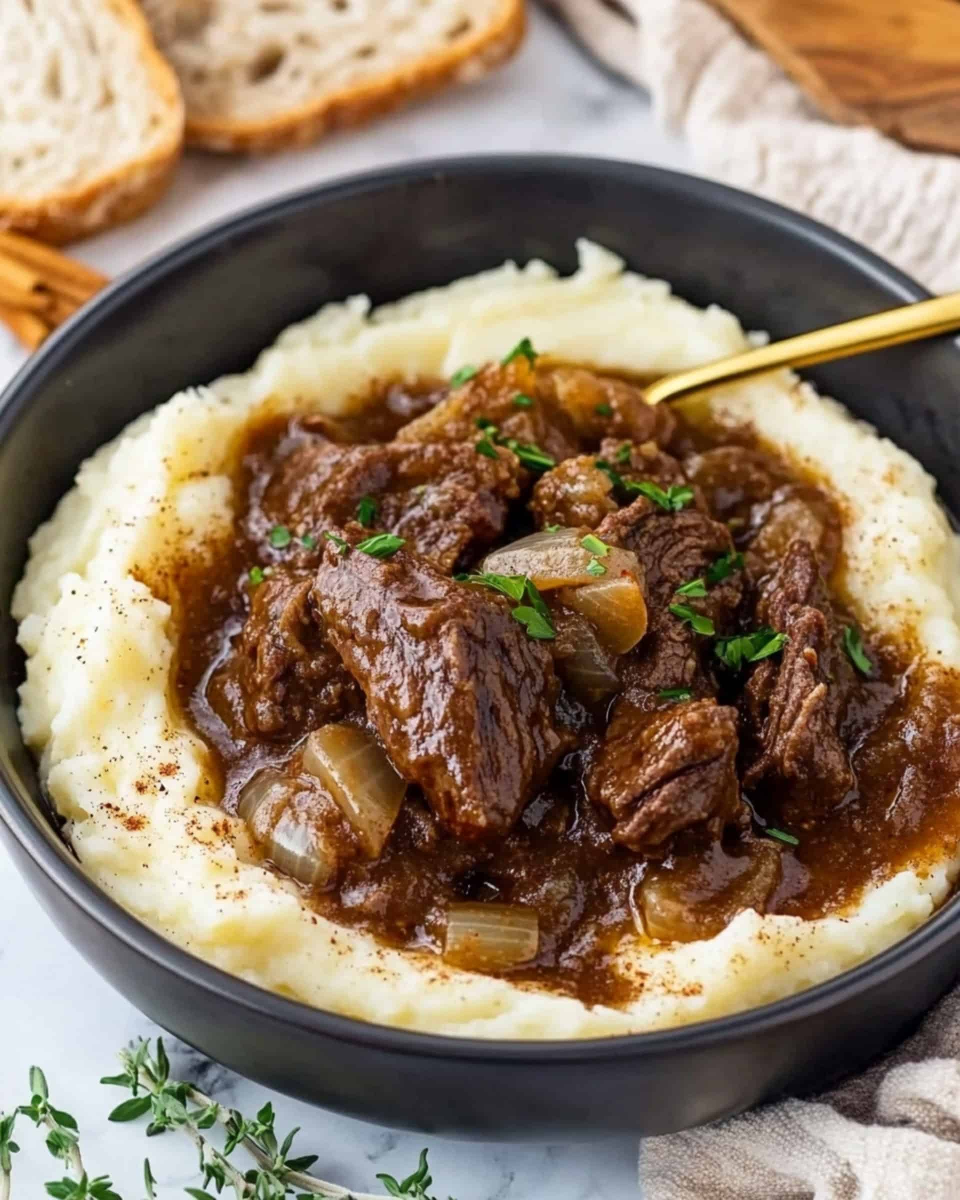 Beef Stifado (Greek Beef Stew) Recipe