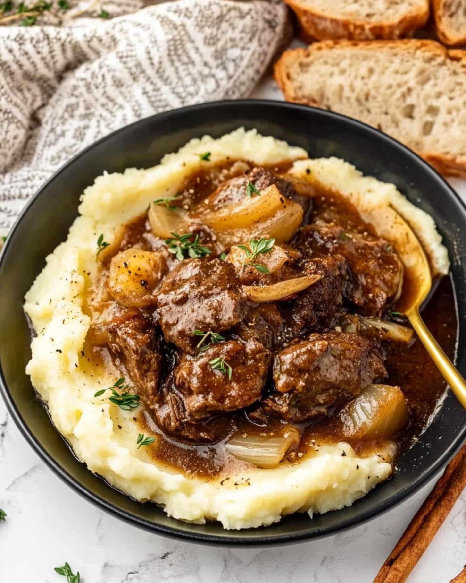 Beef Stifado (Greek Beef Stew) Recipe