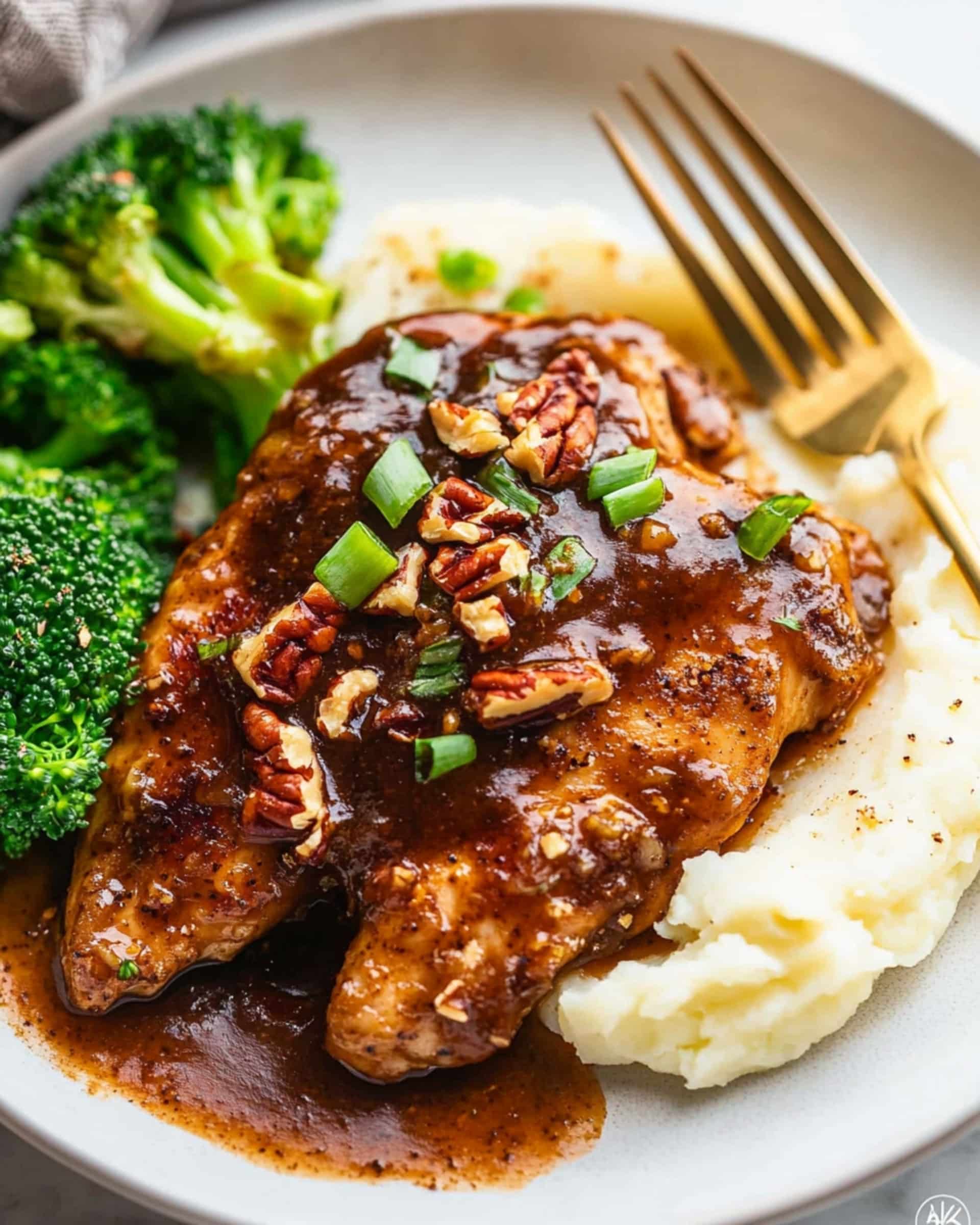 Bourbon-Pecan Chicken Recipe