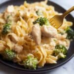 Broccoli Cheddar Noodle Skillet Recipe