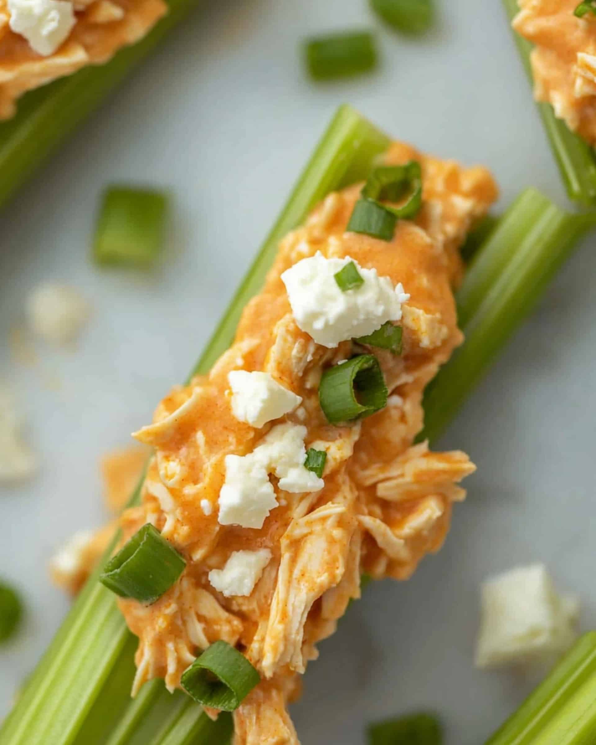 Buffalo Chicken Celery Sticks Recipe