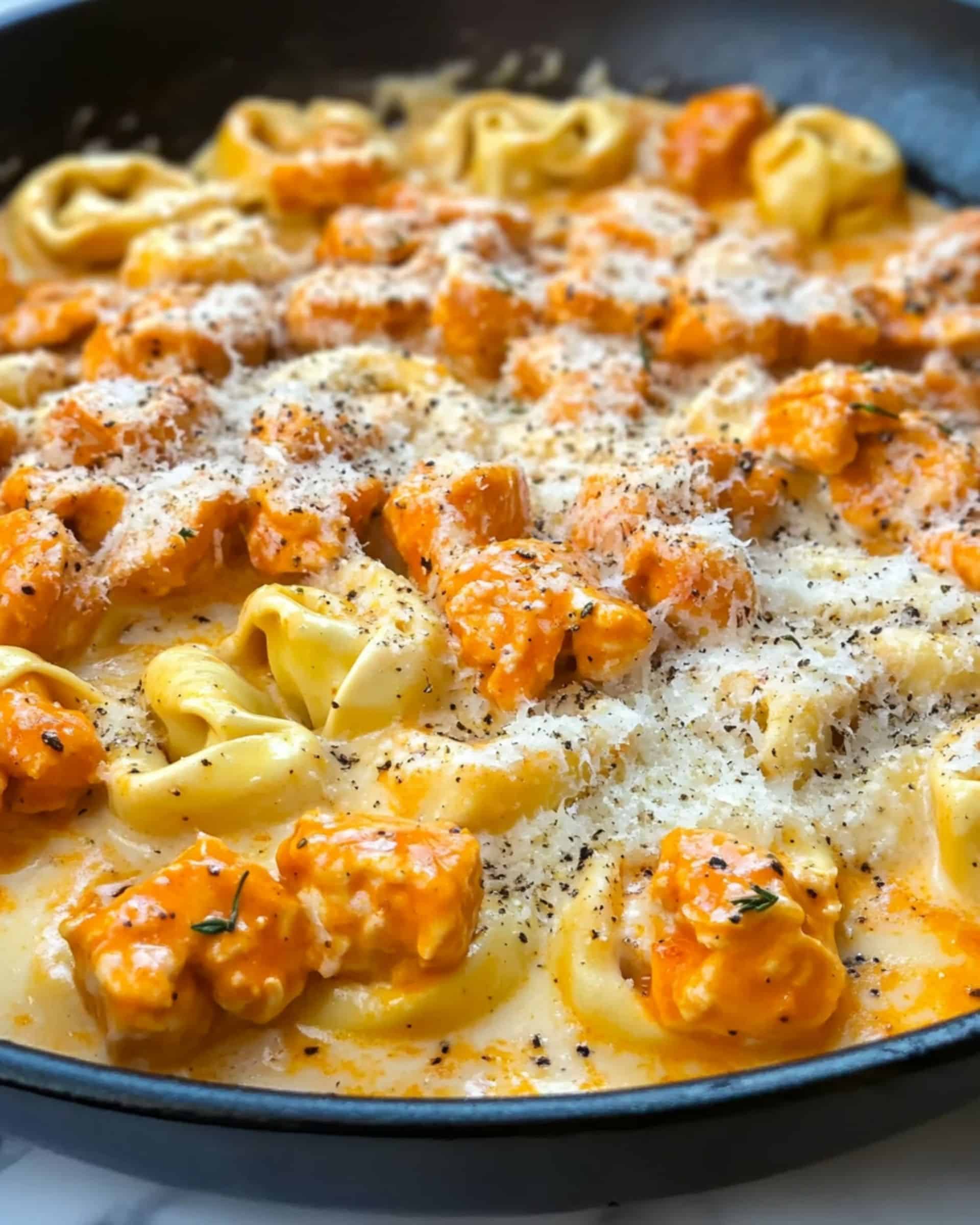 Buffalo Chicken Tortellini Alfredo Recipe