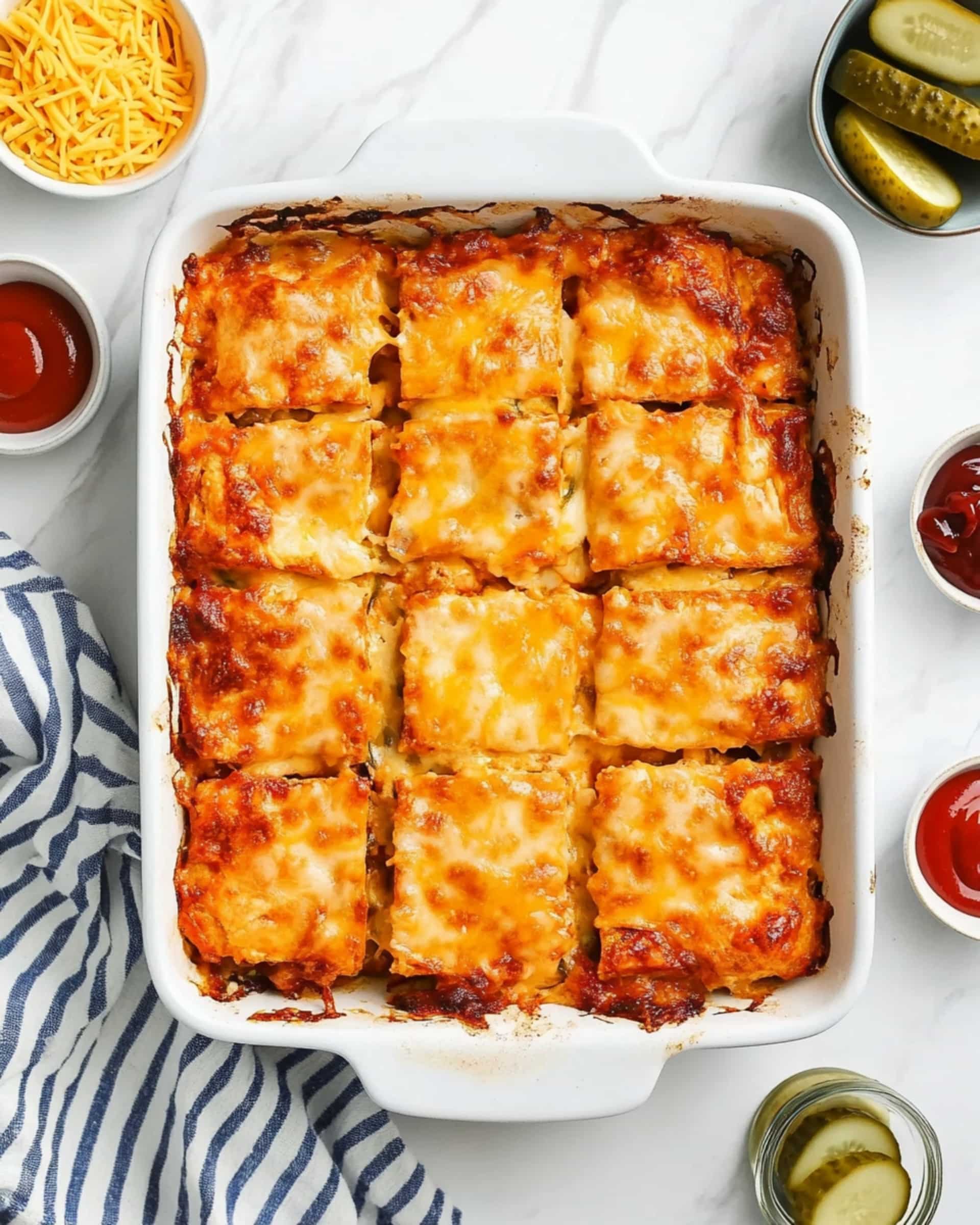 Cheeseburger Casserole with Spaghetti Squash Recipe