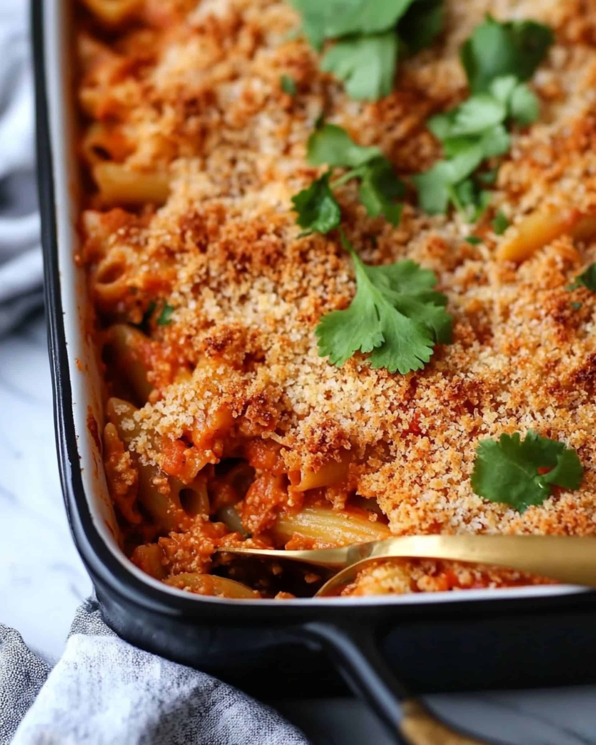 Cheesy Baked Mostaccioli Recipe