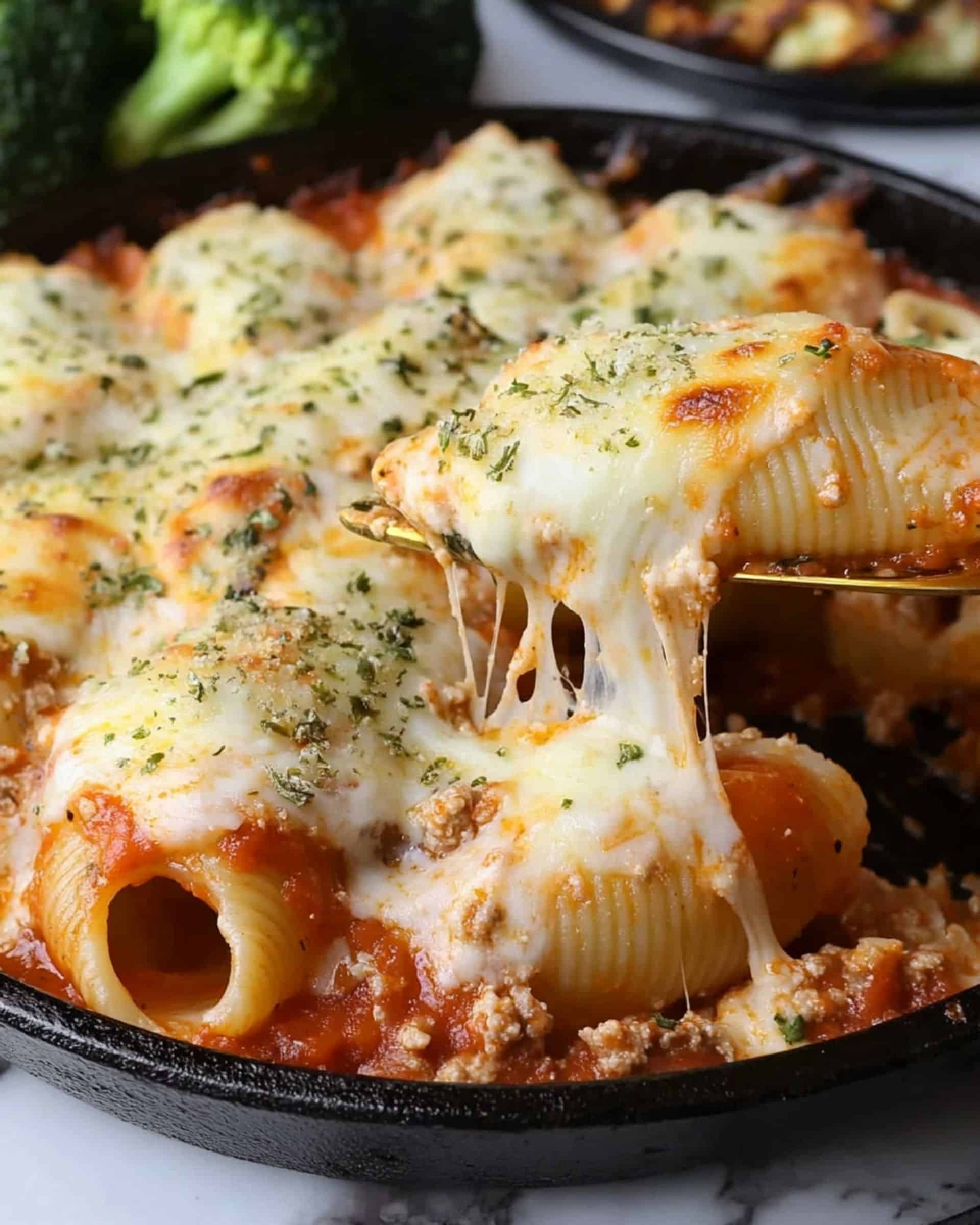 Cheesy Stuffed Shells Recipe