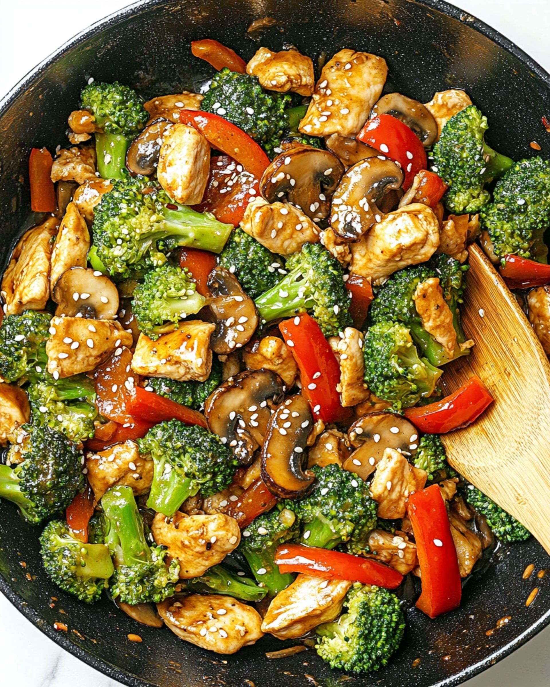 Chicken Broccoli Stir Fry Recipe (20 Minutes!)