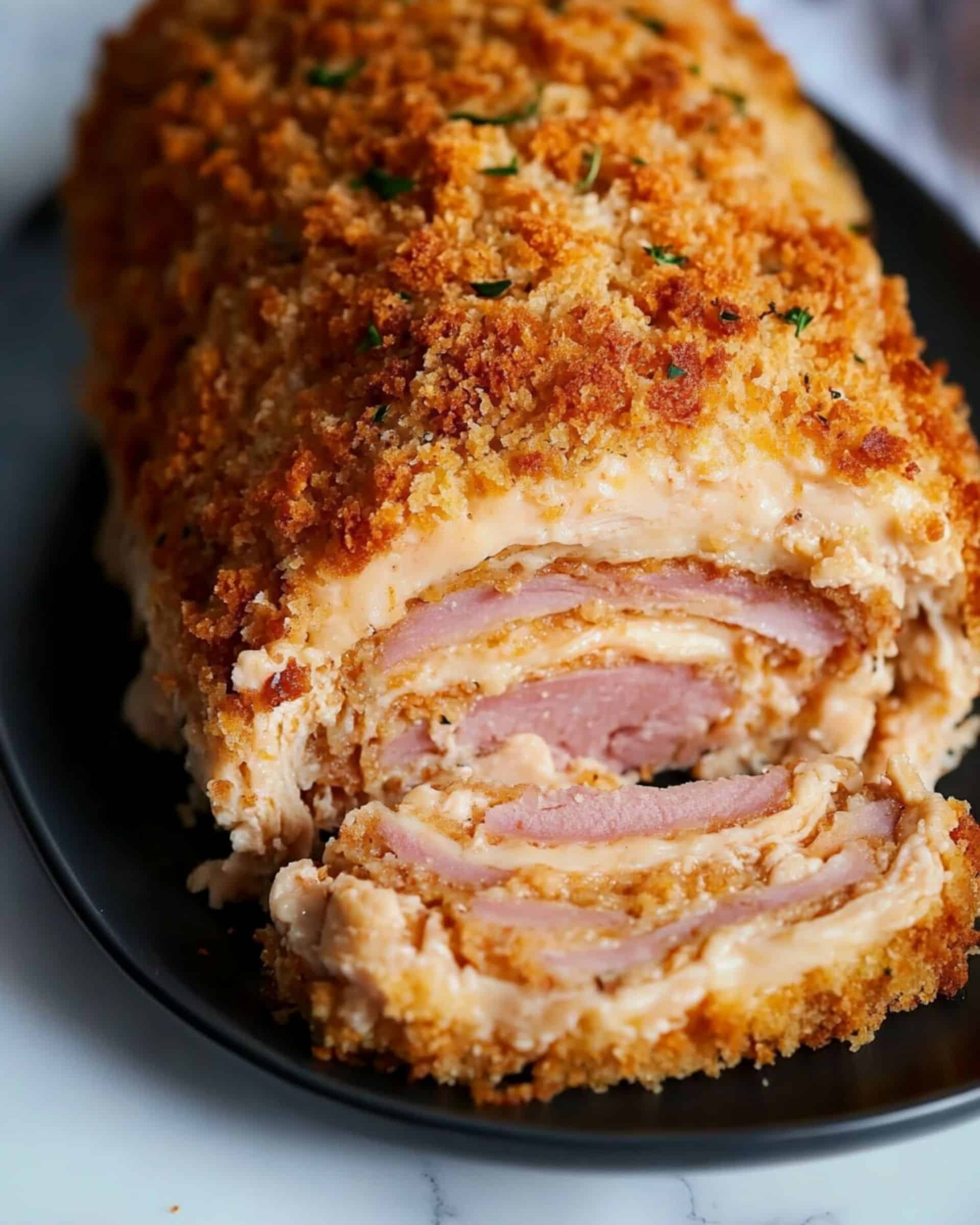 Chicken Cordon Bleu Meatloaf Recipe