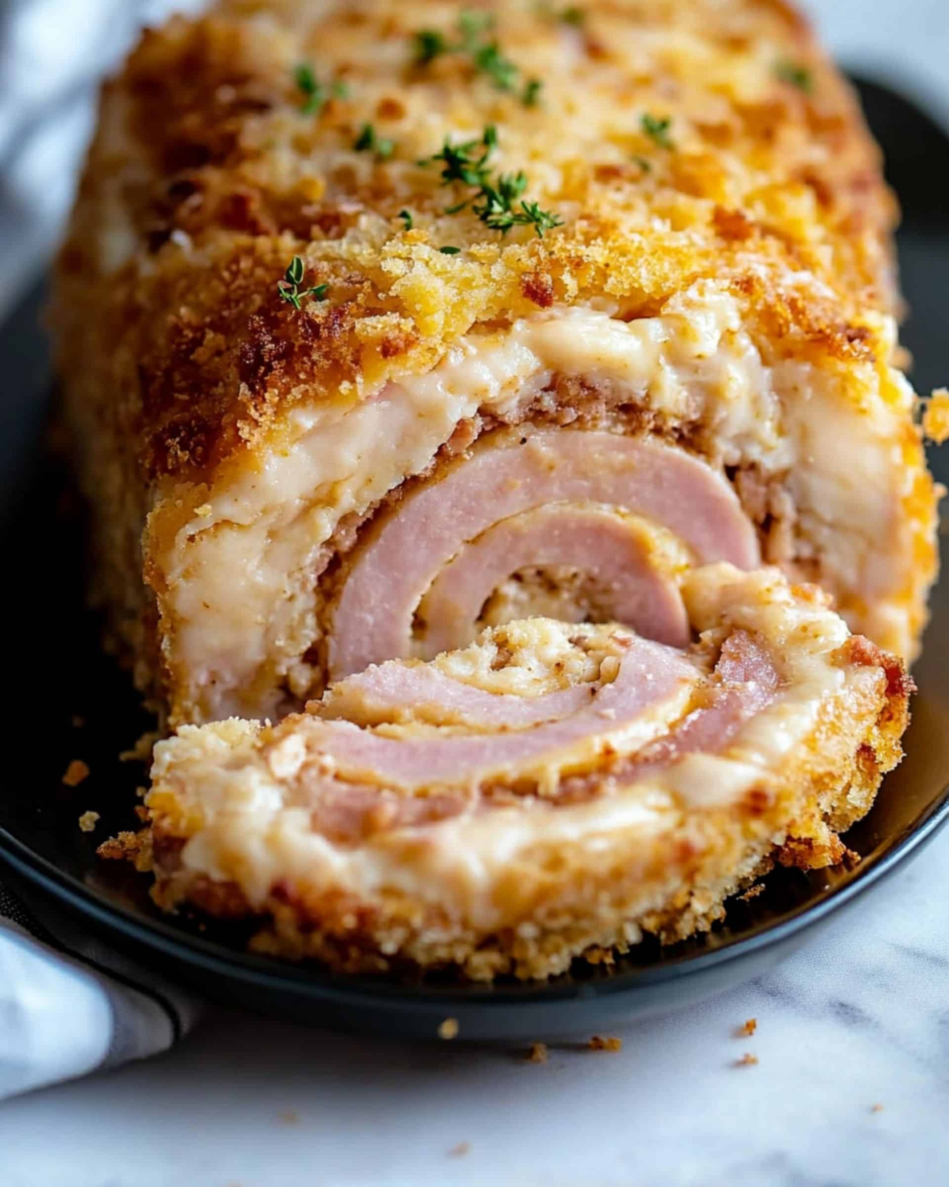 Chicken Cordon Bleu Meatloaf Recipe