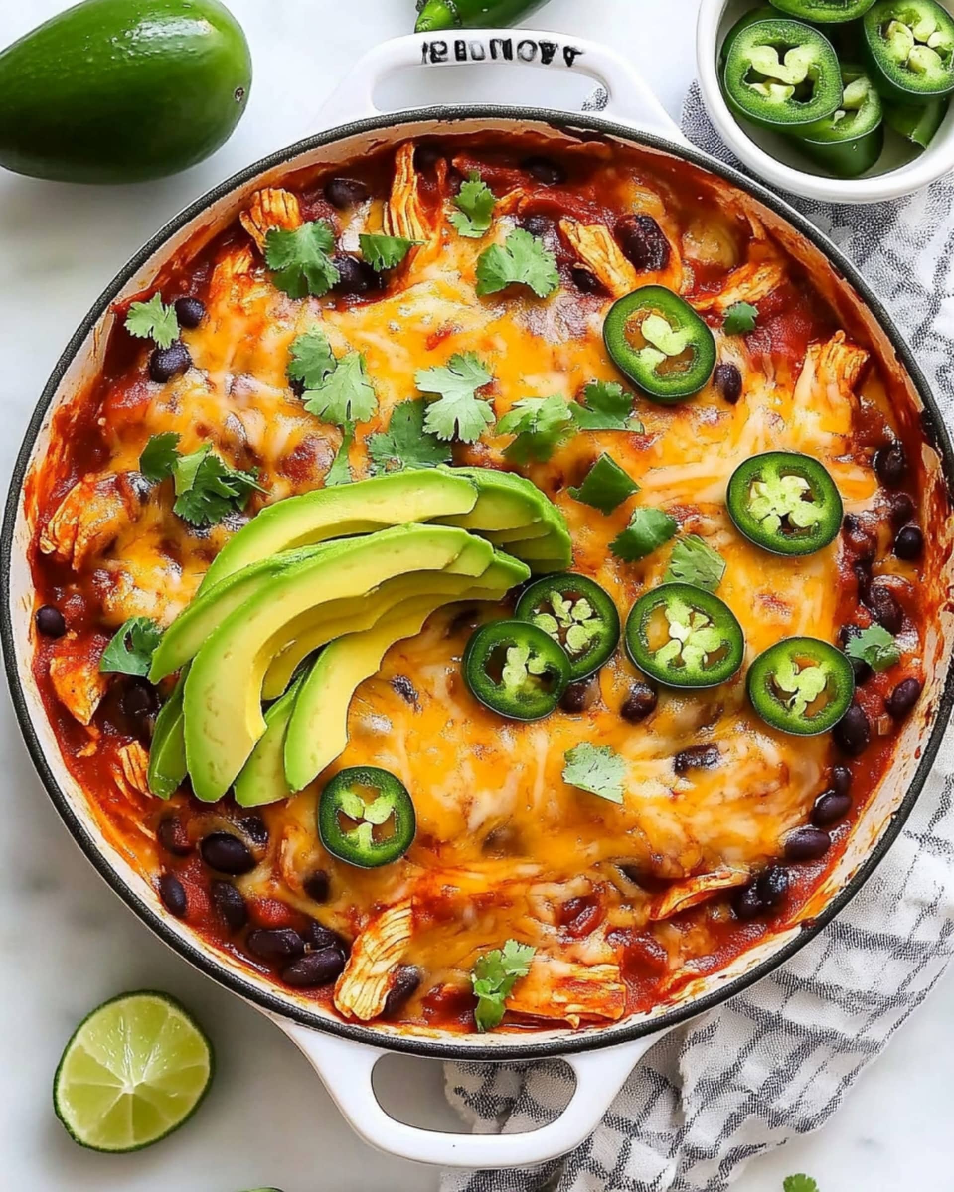 Chicken Enchilada Skillet Recipe