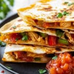 Chicken Fajita Quesadillas Recipe