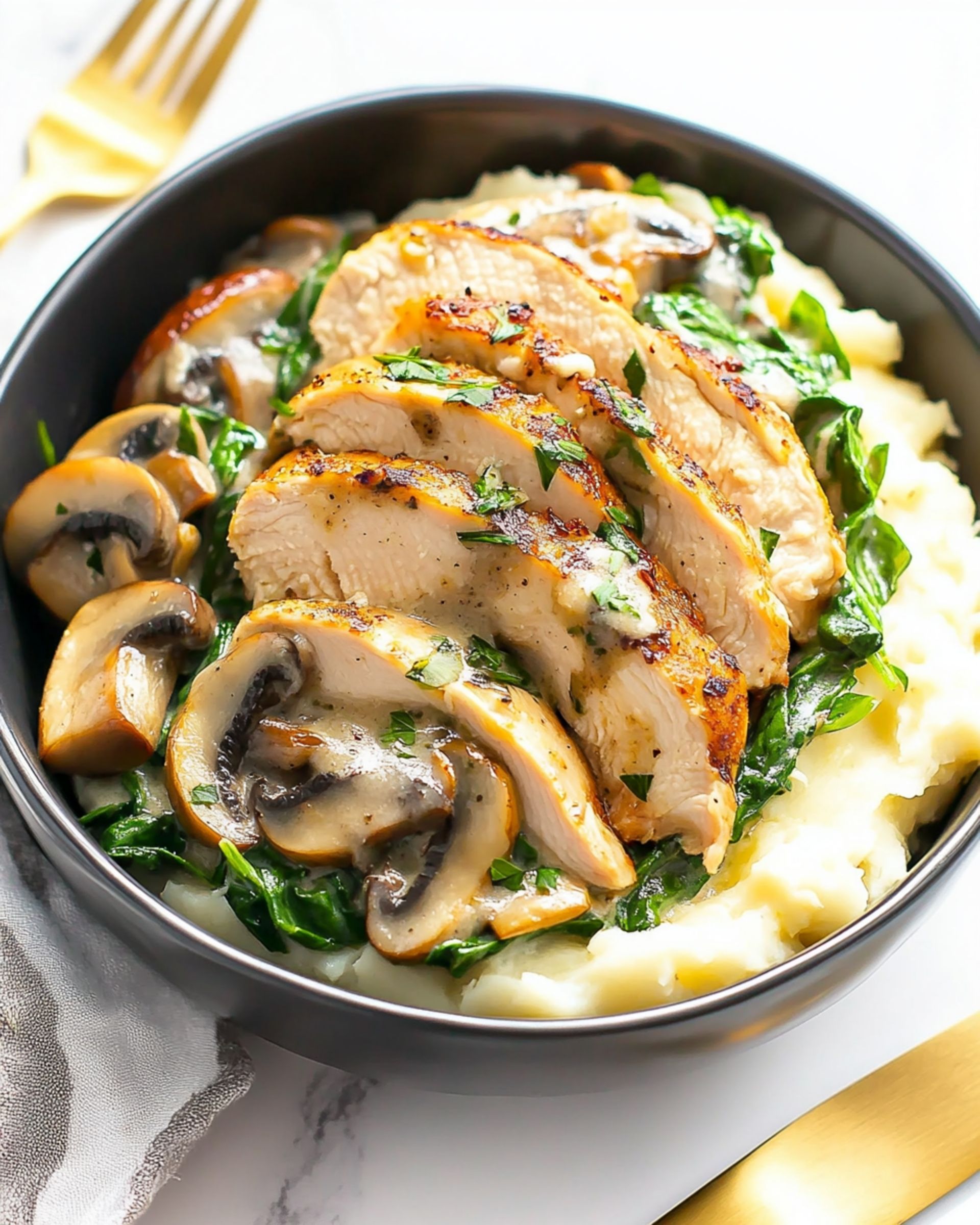 Chicken Florentine Recipe (One Pan Dinner!)